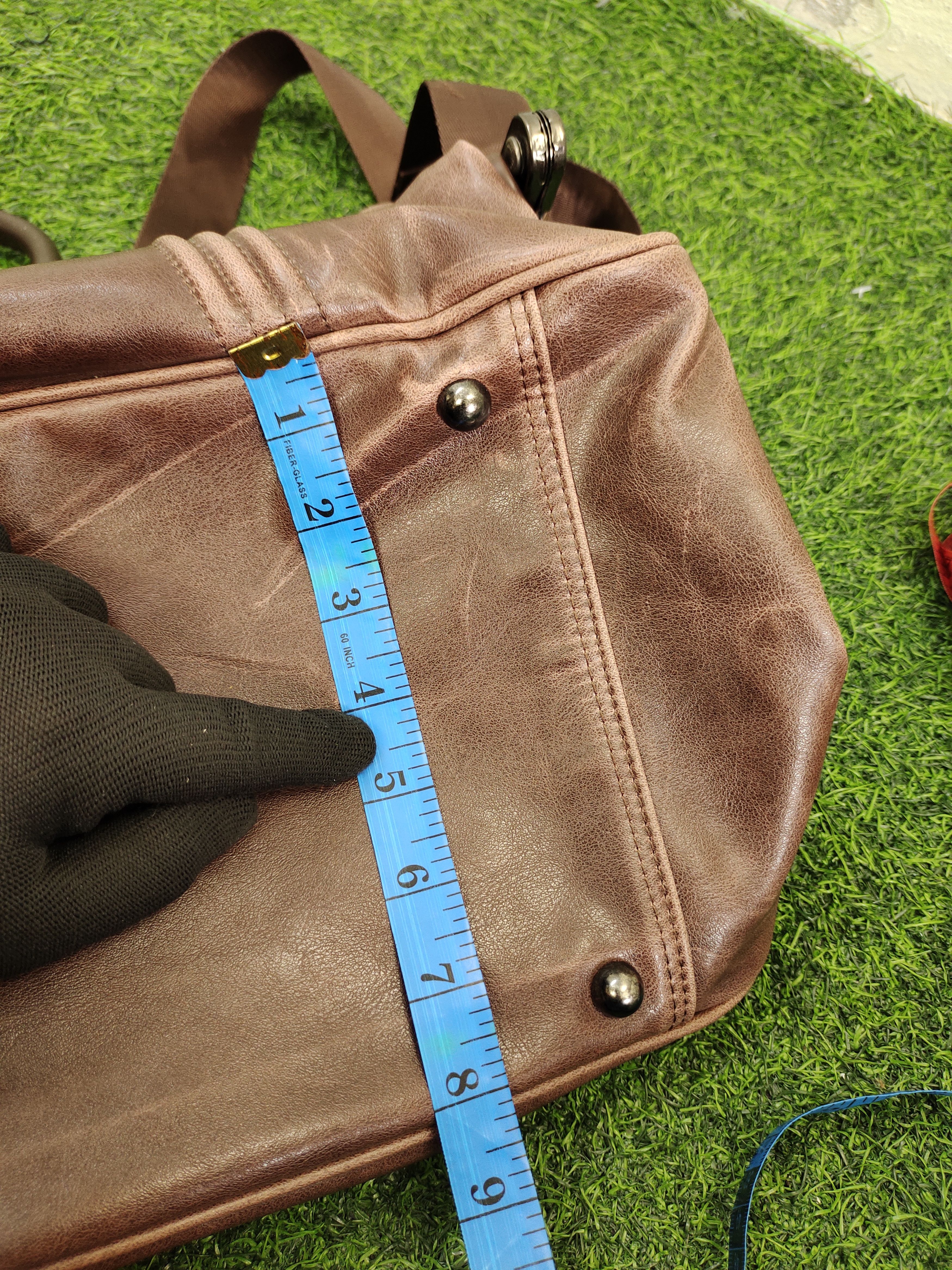 Takeo Kikuchi Vintage Takeo Kikuchi Distress Patina Leather Doctor Bag Size ONE SIZE - 17 Thumbnail