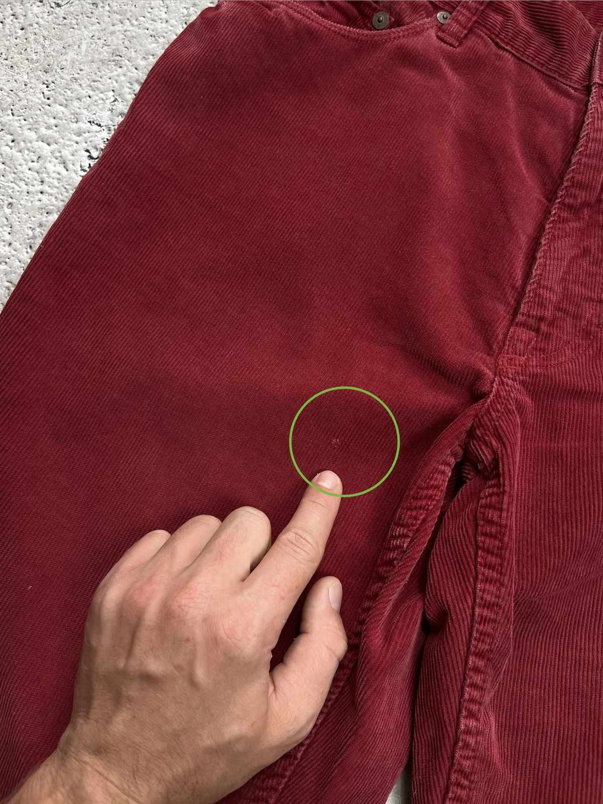 Polo Ralph Lauren Vintage Polo Ralph Lauren Red Corduroy Pants 34x34 Size US 34 / EU 50 - 11 Thumbnail