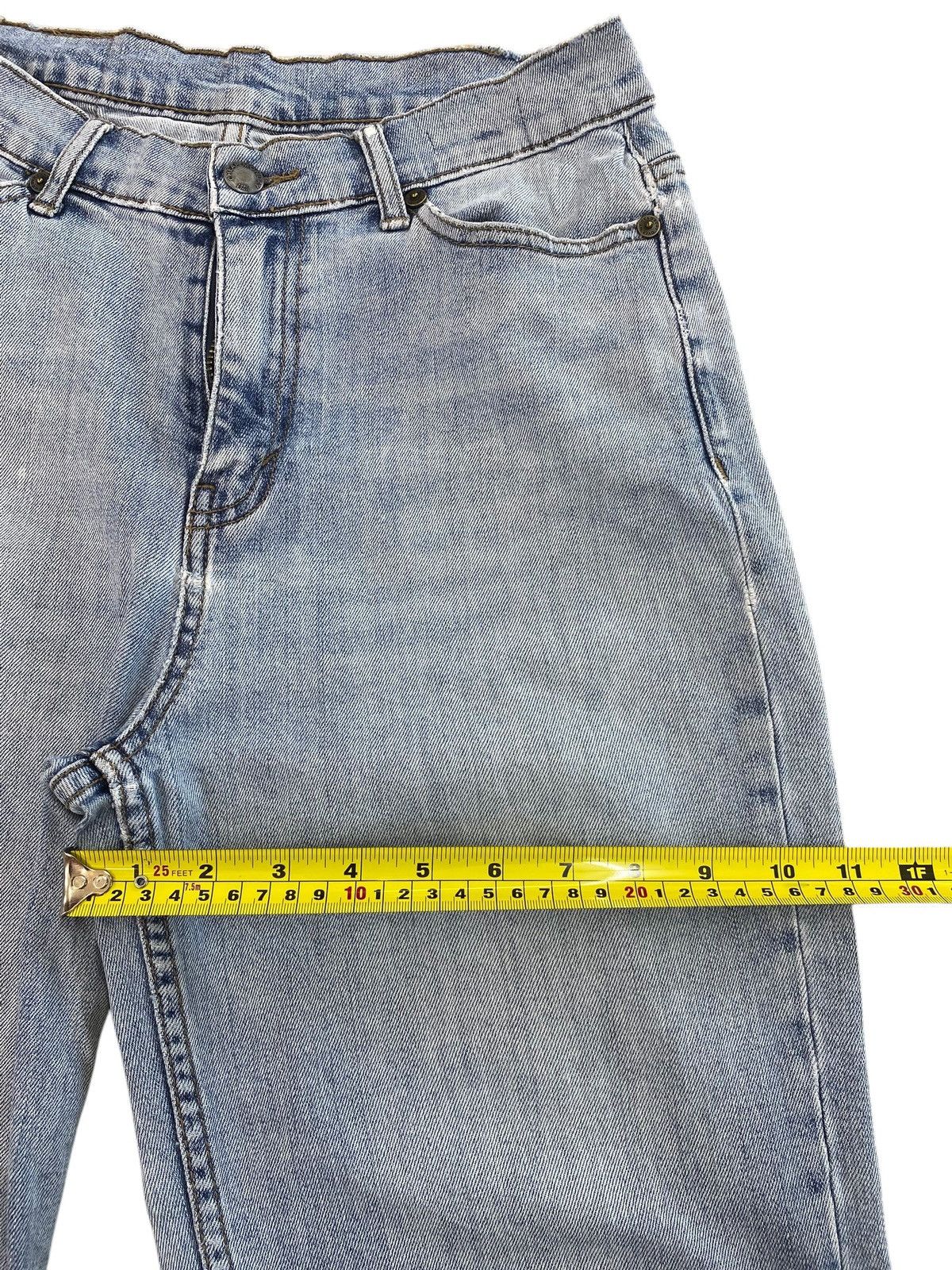 Japanese Brand Japanese Brand Light Faded Wash Style Flare Jeans Size US 28 / EU 44 - 7 Thumbnail