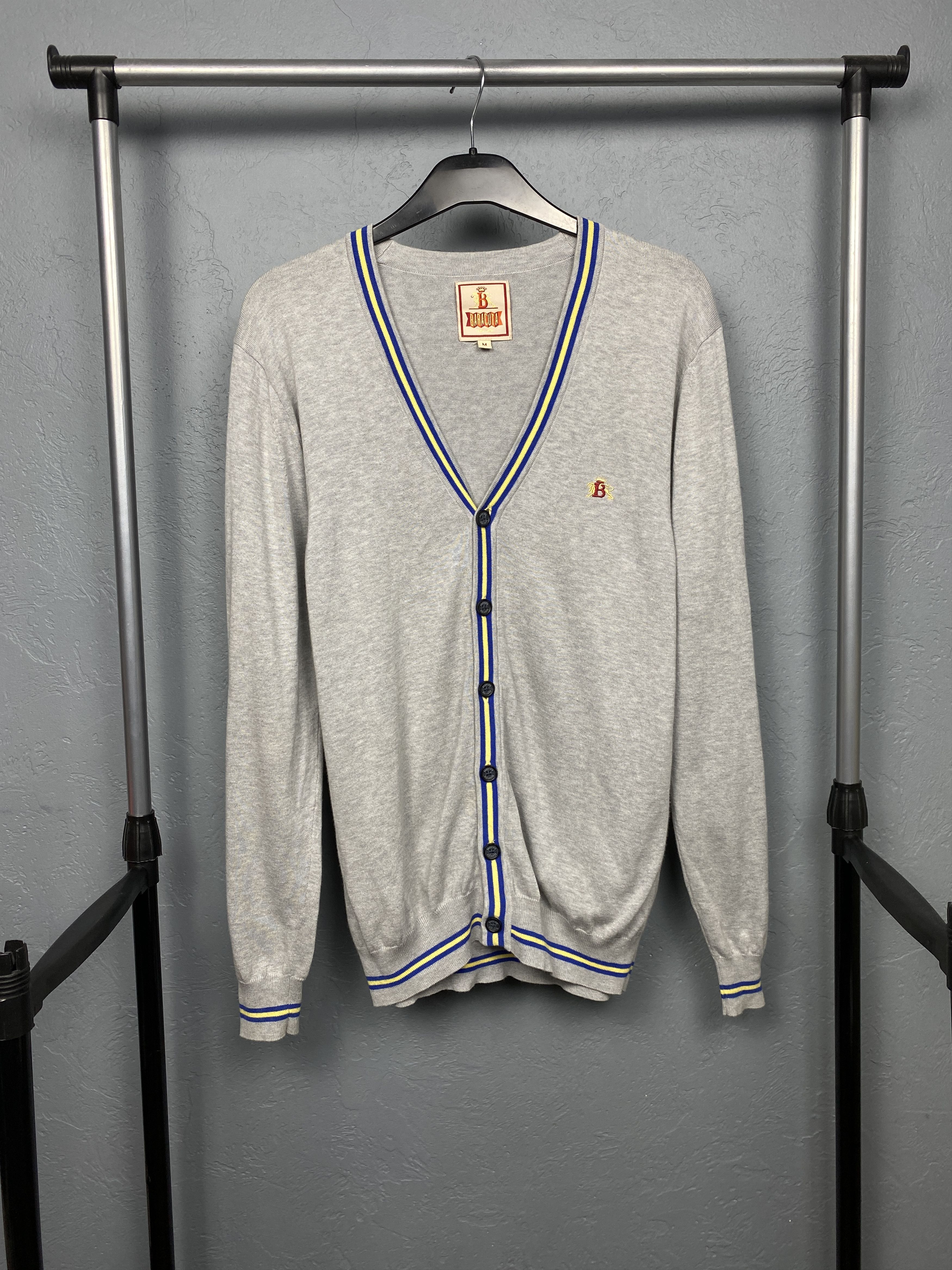 Baracuta Baracuta Vintage Mens Cardigan Sweater Size US M / EU 48-50 / 2 - 1 Thumbnail