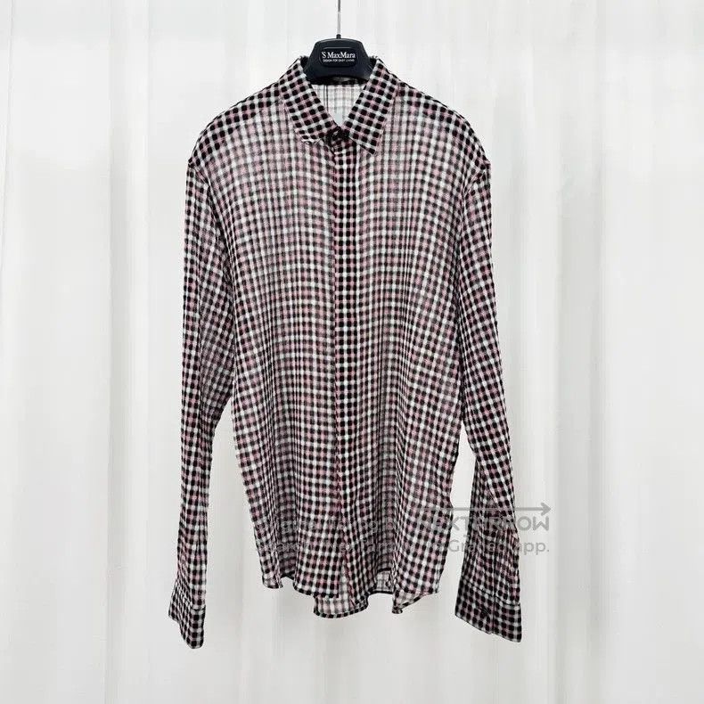 Dior Dior Check Seersucker Long Sleeve Shirt. Size US M / EU 48-50 / 2 - 1 Thumbnail