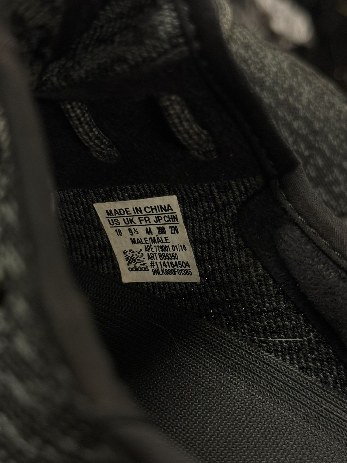 Adidas × Yeezy Yeezy 350 OG Original Pirate Black Size 10 (BB5350) Size US 10 / EU 43 - 15 Thumbnail