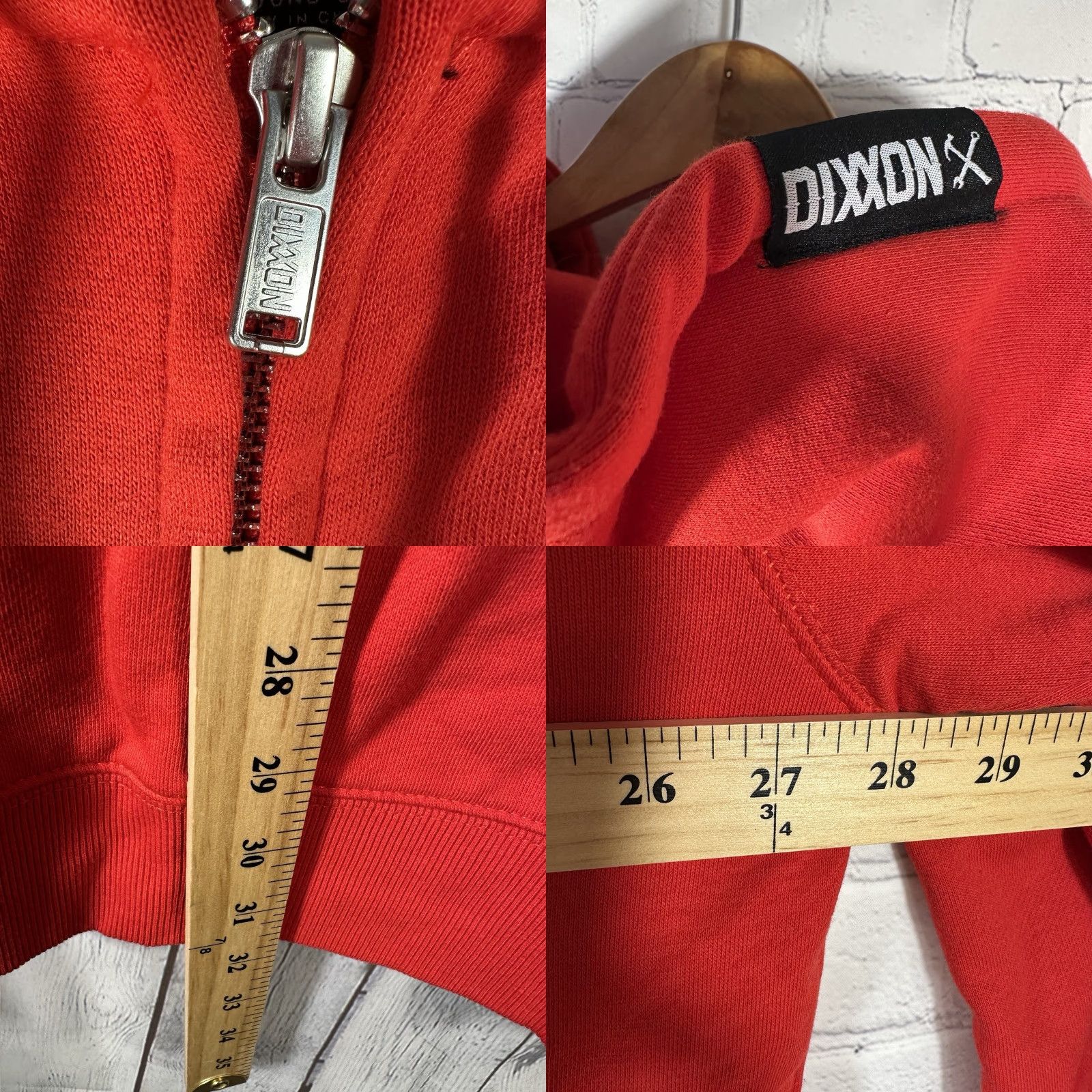 Vintage Dixxon Flannel Co x Sturgis Biker Men's 3XL Red Fleece Lined Full Zip Hoodie NEW Size US XXL / EU 58 / 5 - 8 Thumbnail