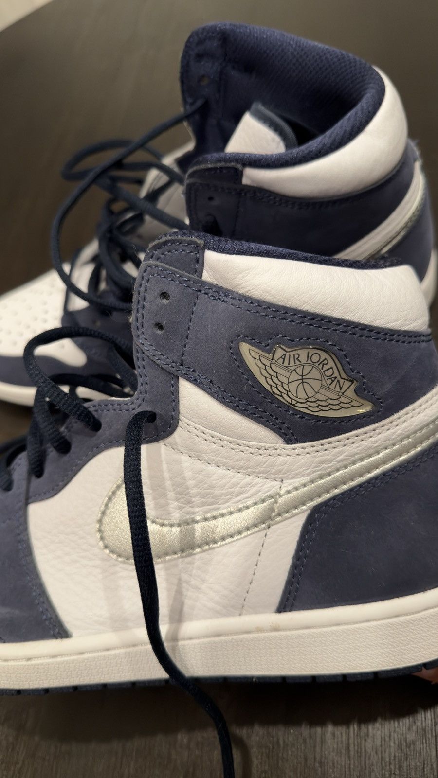Nike AIR JORDAN 1 RETRO HIGH CO.JP MIDNIGHT NAVY 2020 size 10 Size US 10 / EU 43 - 10 Thumbnail