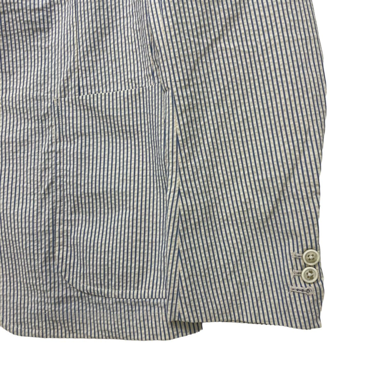 Japanese Brand × MasterPiece × Vintage Japanese Brand Scye Masterpiece Stripe Casual Jacket Size US M / EU 48-50 / 2 - 6 Thumbnail