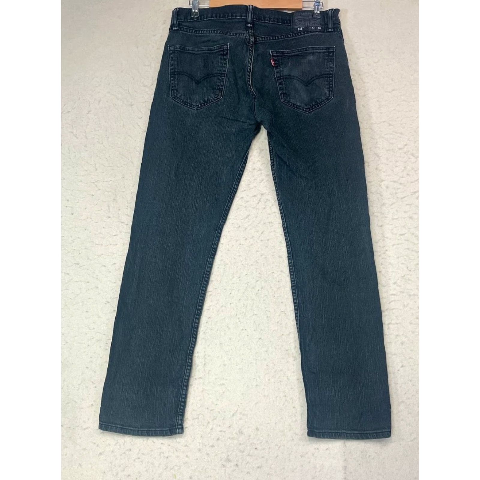 Levi's VINTAGE Levi's 511 Jeans Denim Cotton Black 32x30 Men Regular Straight USA 501 Series Levi'S Model 511 Size 32x30 Men Size US 32 / EU 48 - 2 Thumbnail