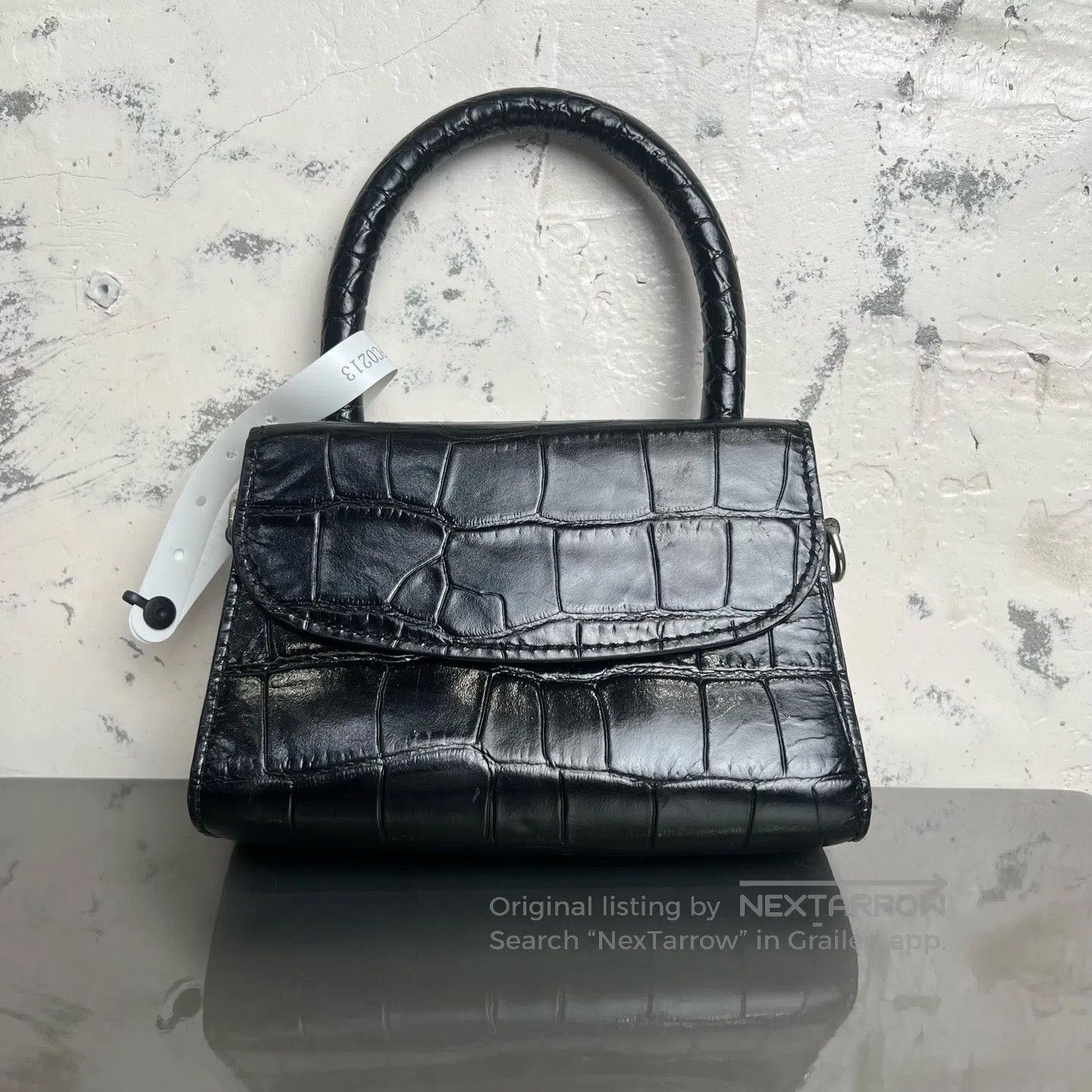 By Far By Far Retro leather skin pattern flap closure, genuine le Size ONE SIZE - 1 Thumbnail