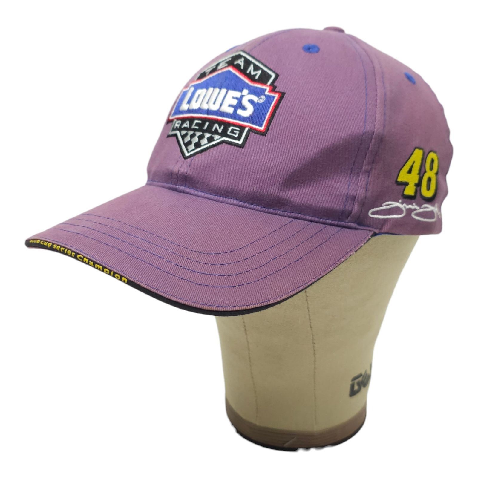 Other Lowes Team Racing Strapback Cap Hat 48 Jimmie Johnson 2006 Size ONE SIZE - 2 Thumbnail
