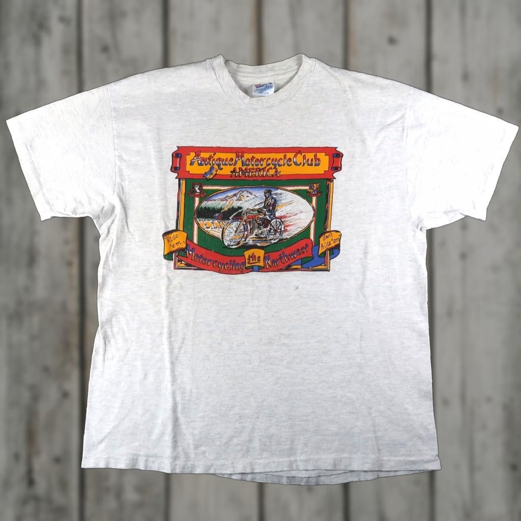 Hanes Vintage Hanes T-Shirt XL Gray Mens 90s Albuquerque Southwest Logo Graphic Print Shirt Short Sleeve Crew Neck Size US XL / EU 56 / 4 - 1 Thumbnail