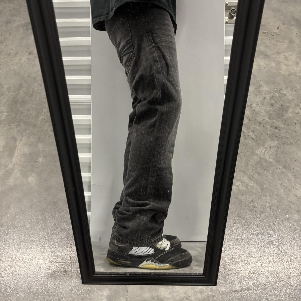 Japanese Brand × Vintage Crazy Vintage Y2K/2000s Grunge Faded Black Mall Goth Denim Jeans! Size US 29 - 2 Thumbnail