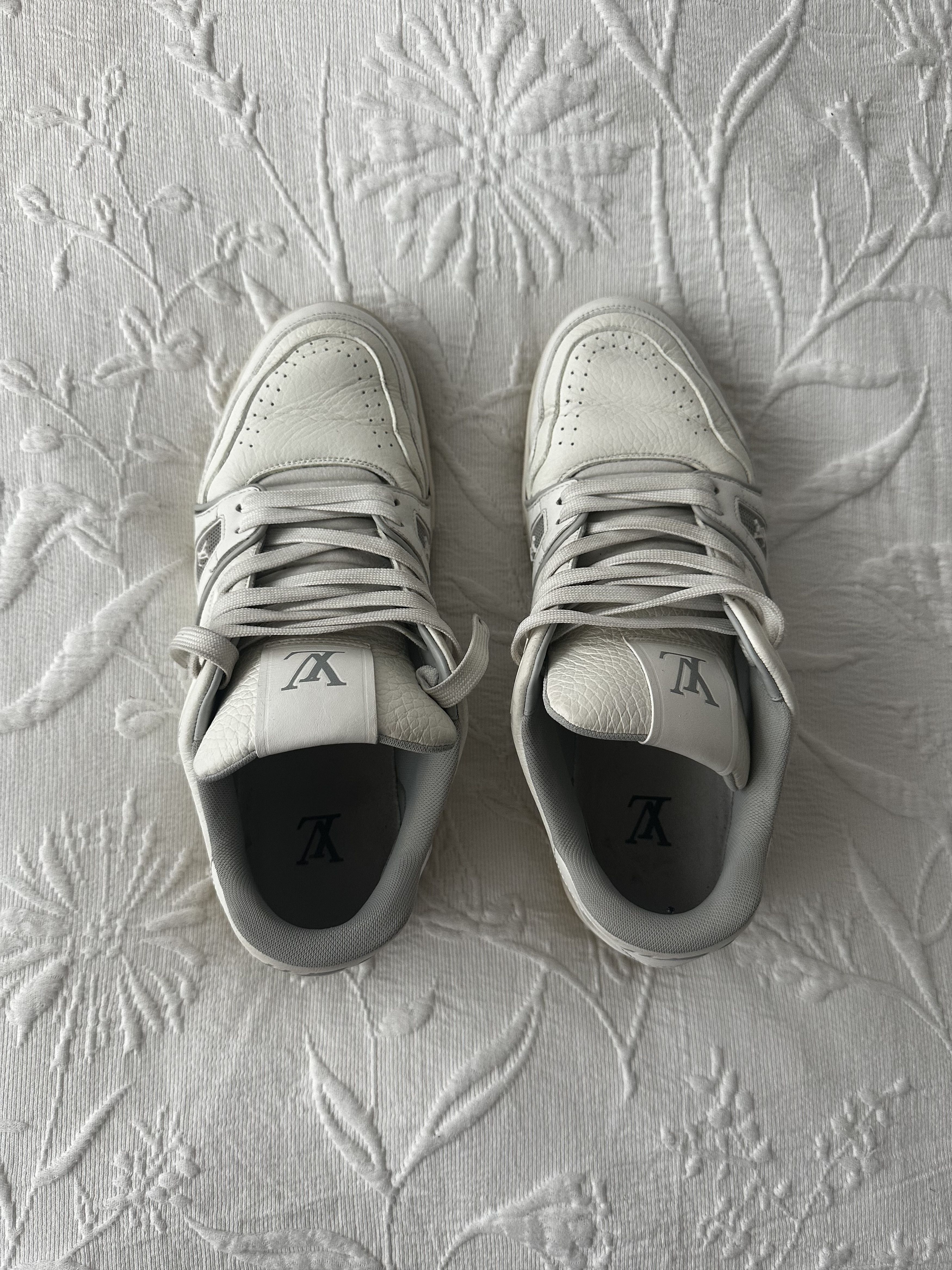 Louis Vuitton × Virgil Abloh LV Trainer Sneakers Size US 7 / EU 40 - 4 Thumbnail