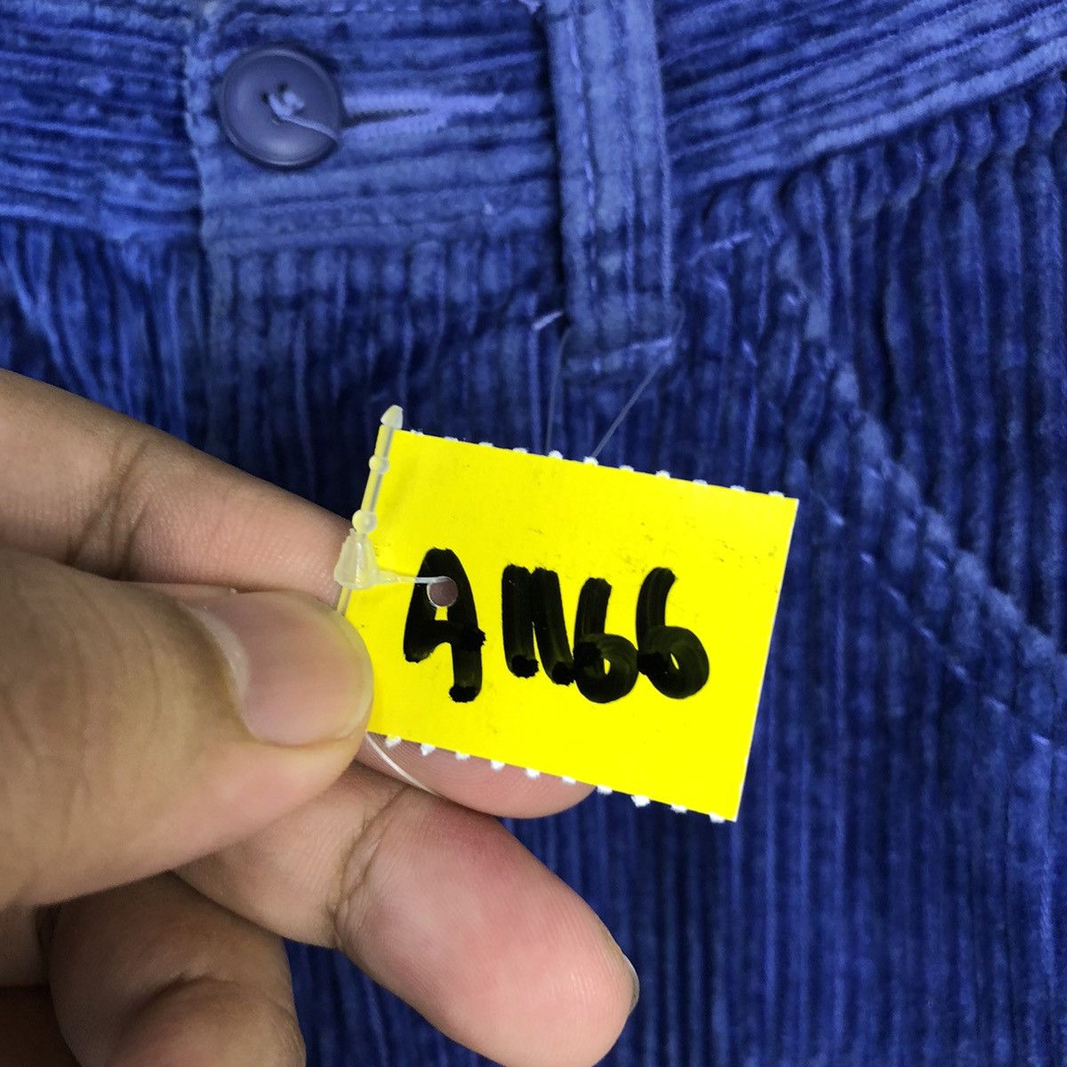 United Colors Of Benetton United Colors Of Benetton Blue Conduroy Pants #A1166 Size 24" / US 00 / IT 34 - 9 Thumbnail