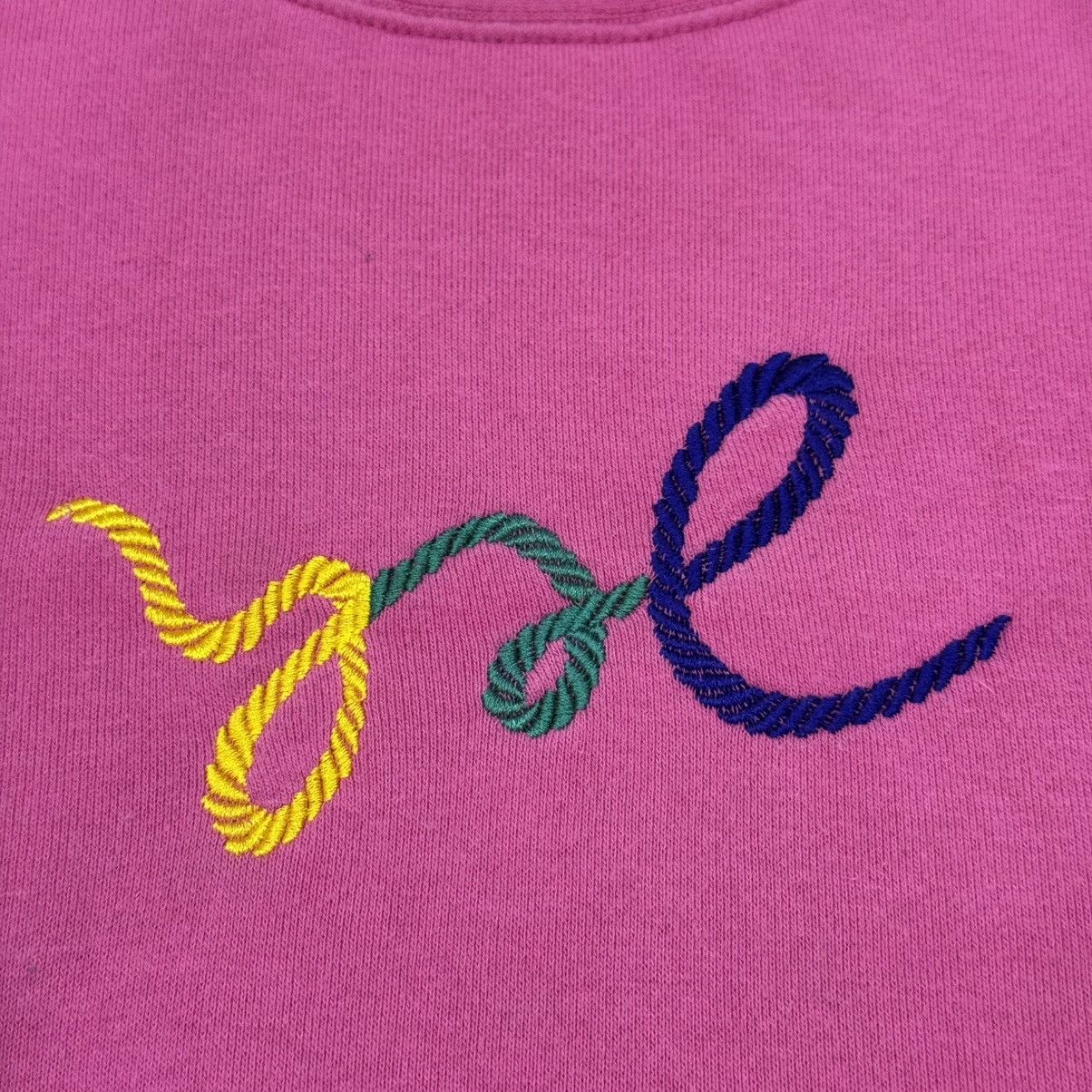 Yves Saint Laurent Vintage Yves Saint Laurent Sweatshirt Spell Out Rope Logo Size US M / EU 48-50 / 2 - 5 Thumbnail