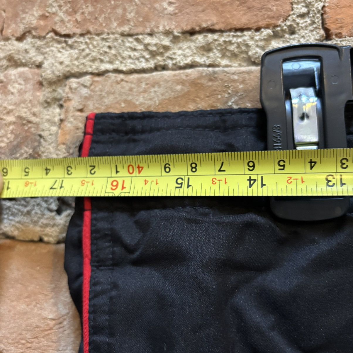Nike × Vintage $100 Y2K Silver Tag Nike Travis Scott Flame Shorts Size US 34 / EU 50 - 8 Thumbnail