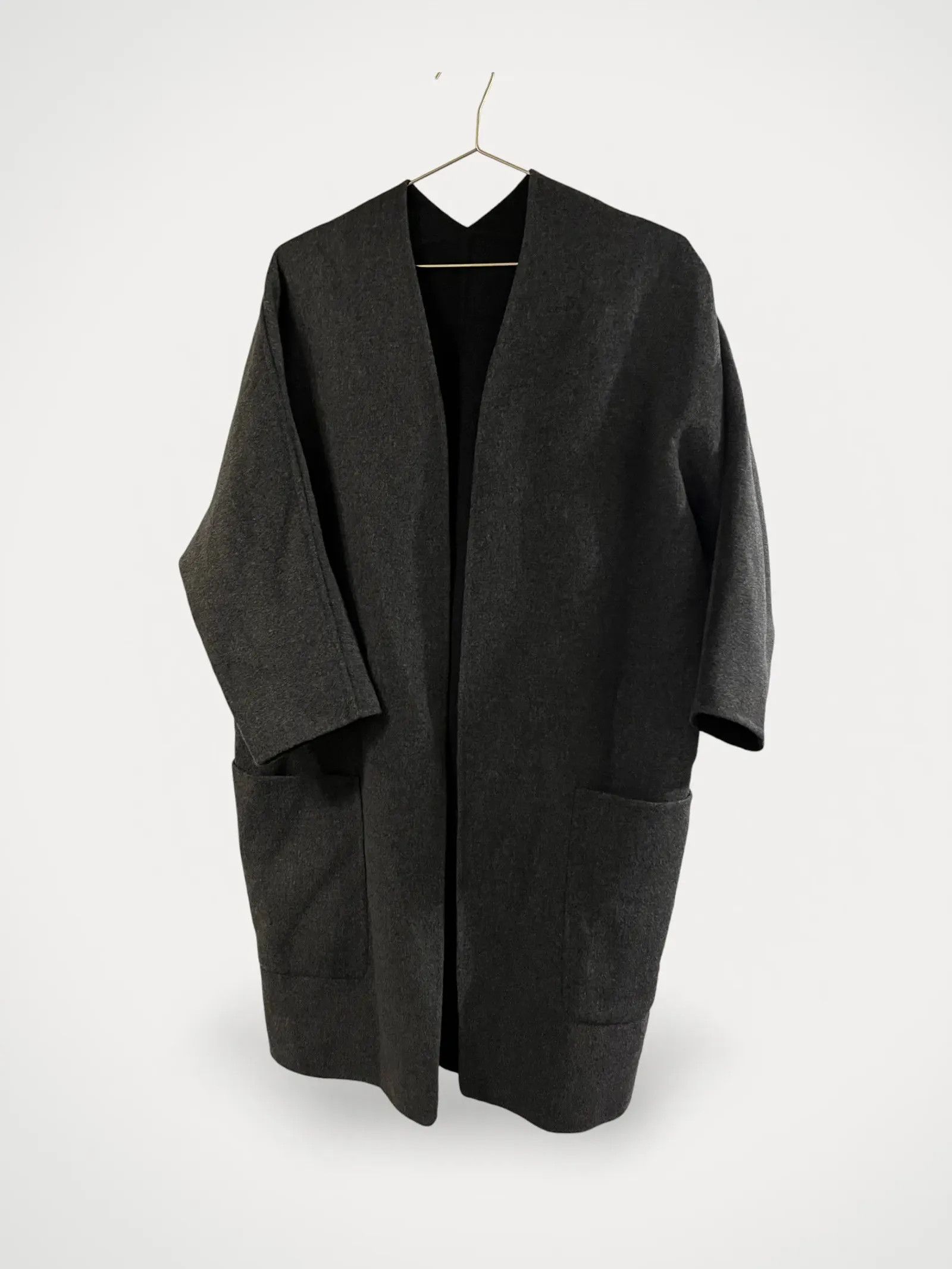 Vince Vince Vince Black Reversible Cashmere Wool Coat Coat Size M / US 6-8 / IT 42-44 - 1 Thumbnail