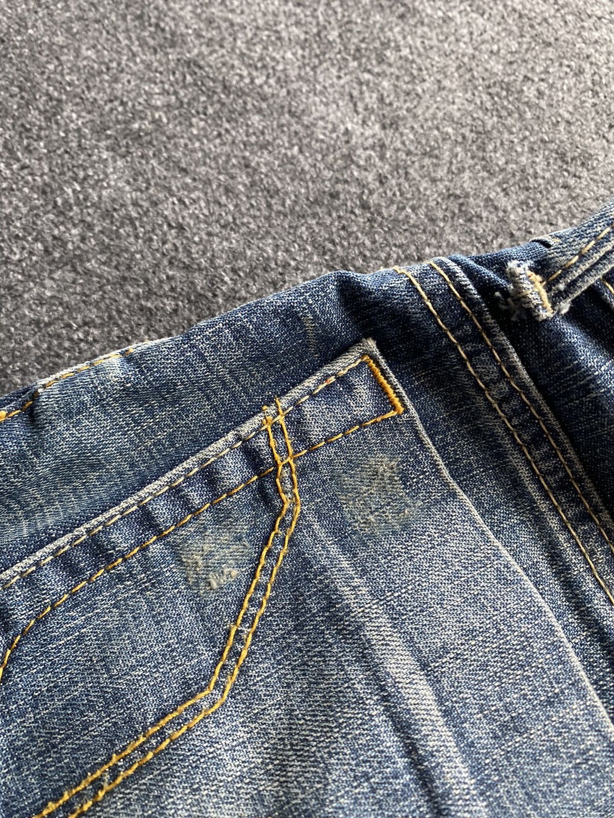 Miss Sixty 🔥Miss Sixty Sexy Extra Low Ty flared blue jeans goth emo y2k Size 28" / US 6 / IT 42 - 15 Thumbnail