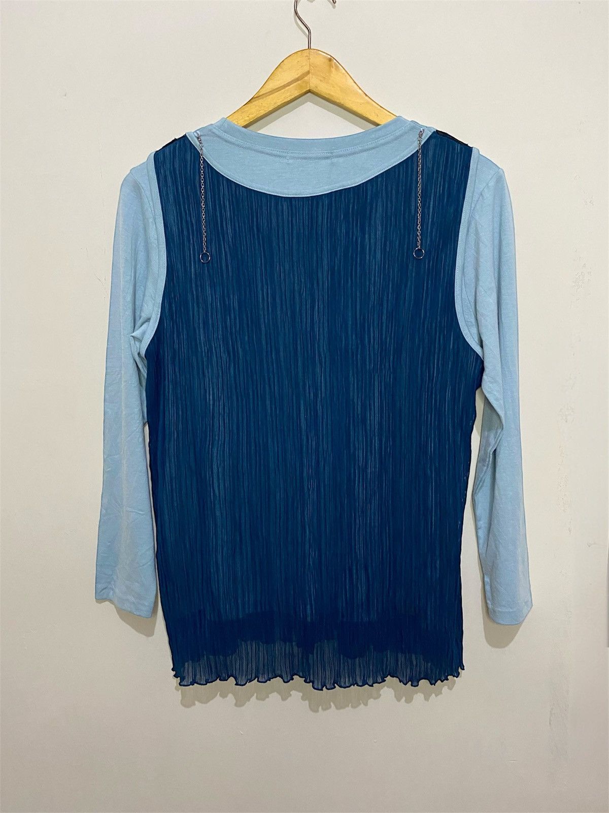 If Six Was Nine × Issey Miyake × Japanese Brand ISSEY MIYAKE STYLE Blouses Calabaza Size L / US 10 / IT 46 - 2 Thumbnail