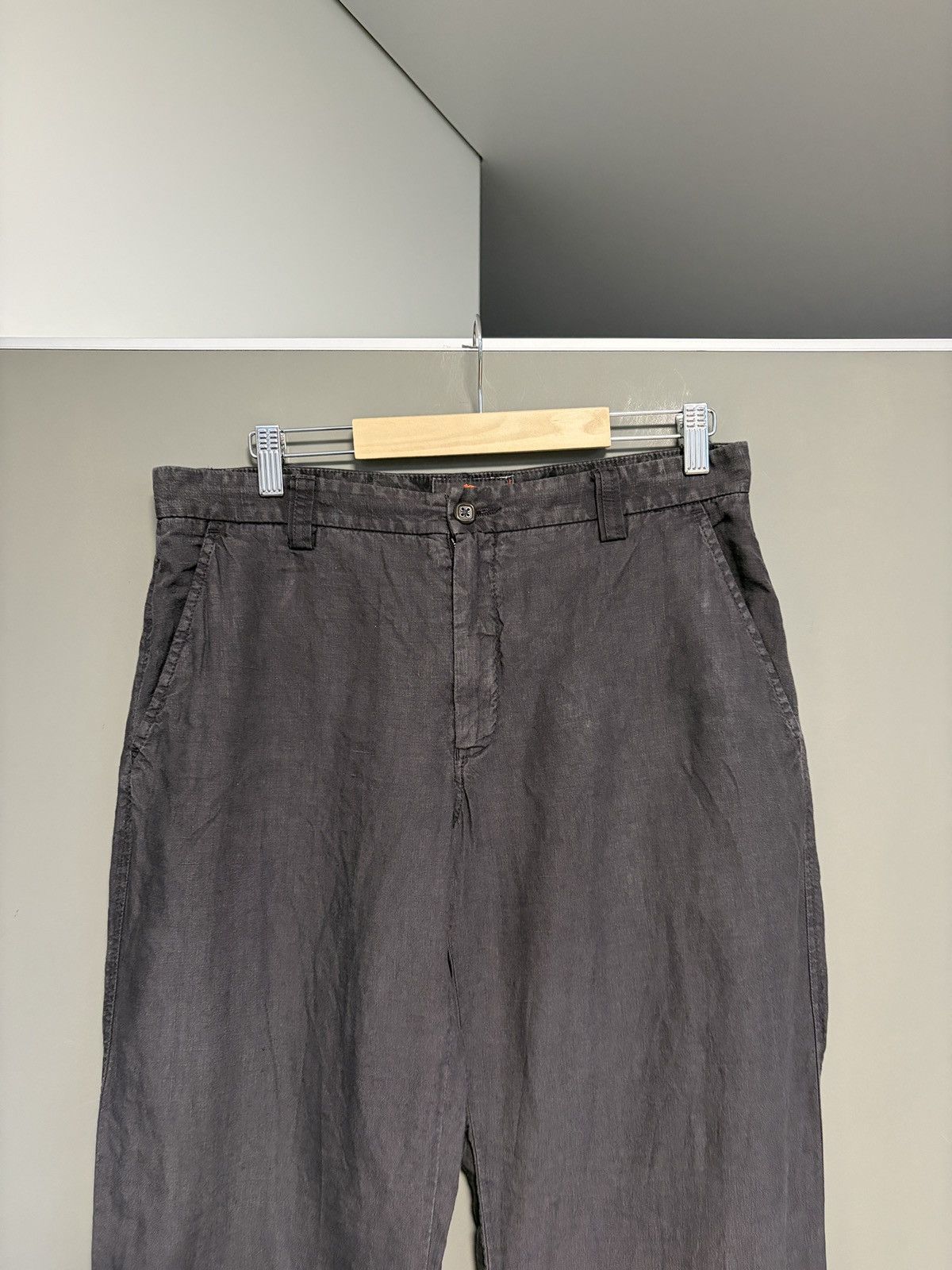 Etro ETRO Linen Brown Relaxed Pants Size US 32 / EU 48 - 6 Thumbnail