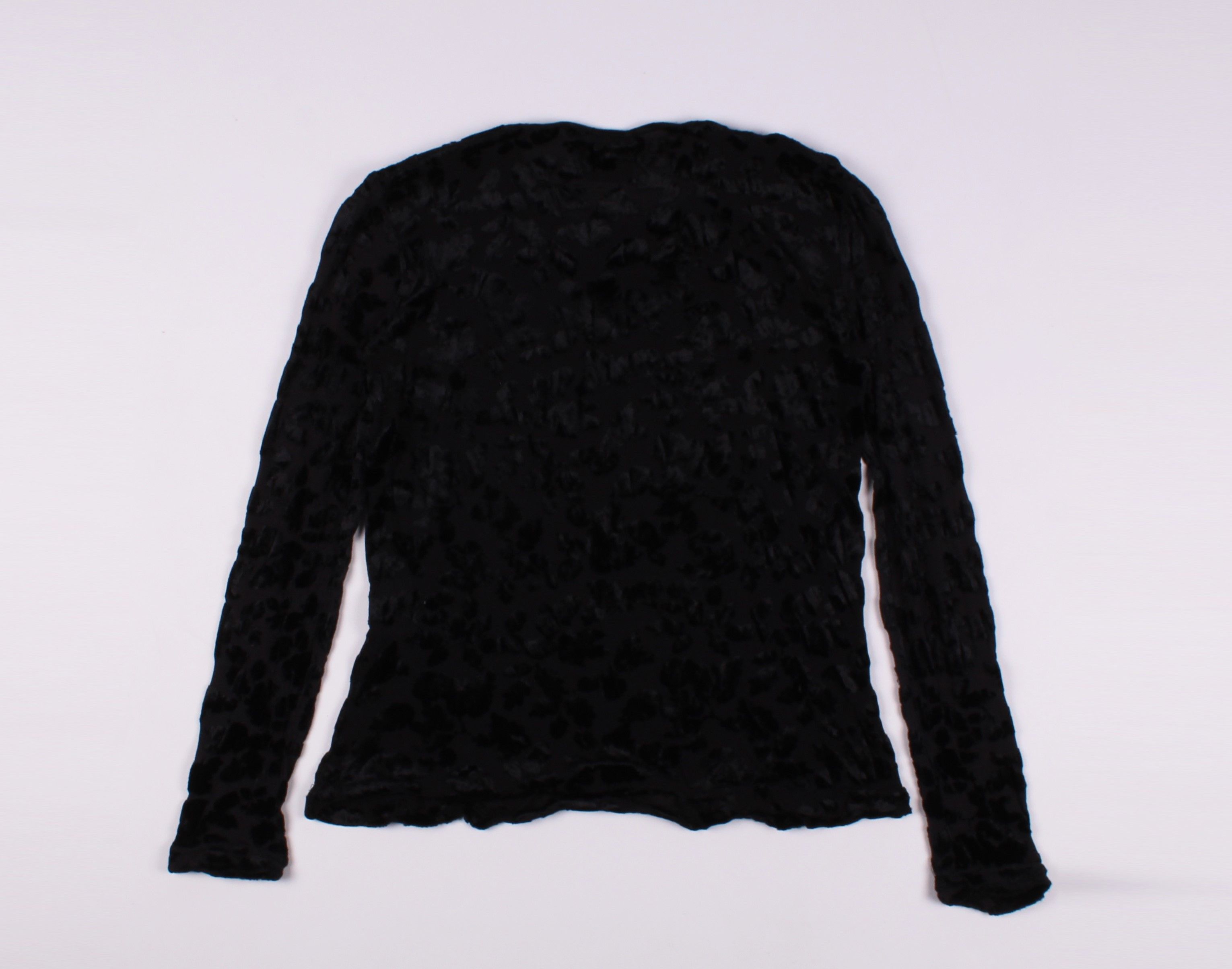 Morgan Homme Vintage Morgan de Toi 90's Mesh Leopard Long Sleeve Top Size S / US 4 / IT 40 - 10 Thumbnail