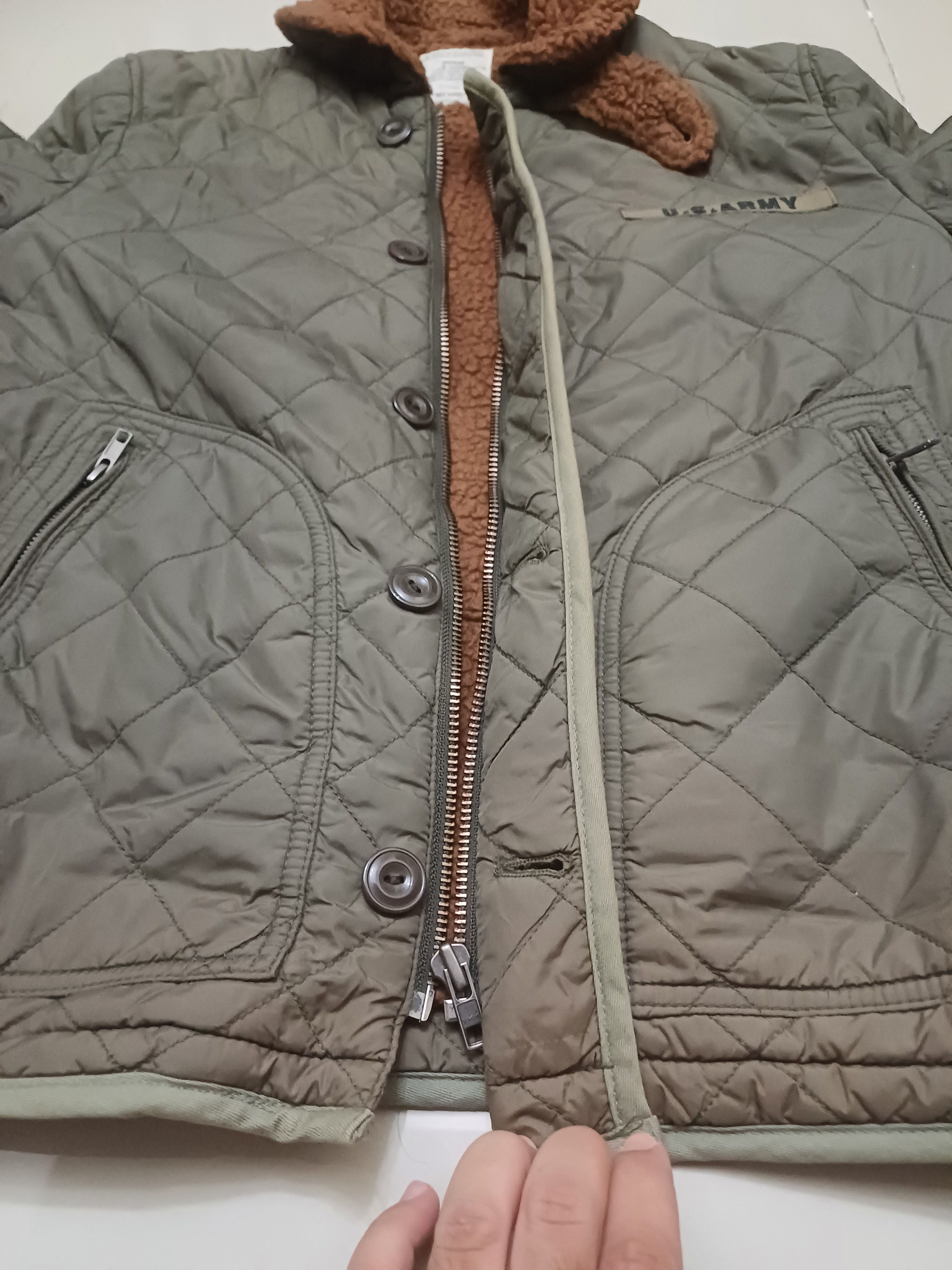Japanese Brand US Airforce parka jacket USA Army design Size US M / EU 48-50 / 2 - 14 Thumbnail