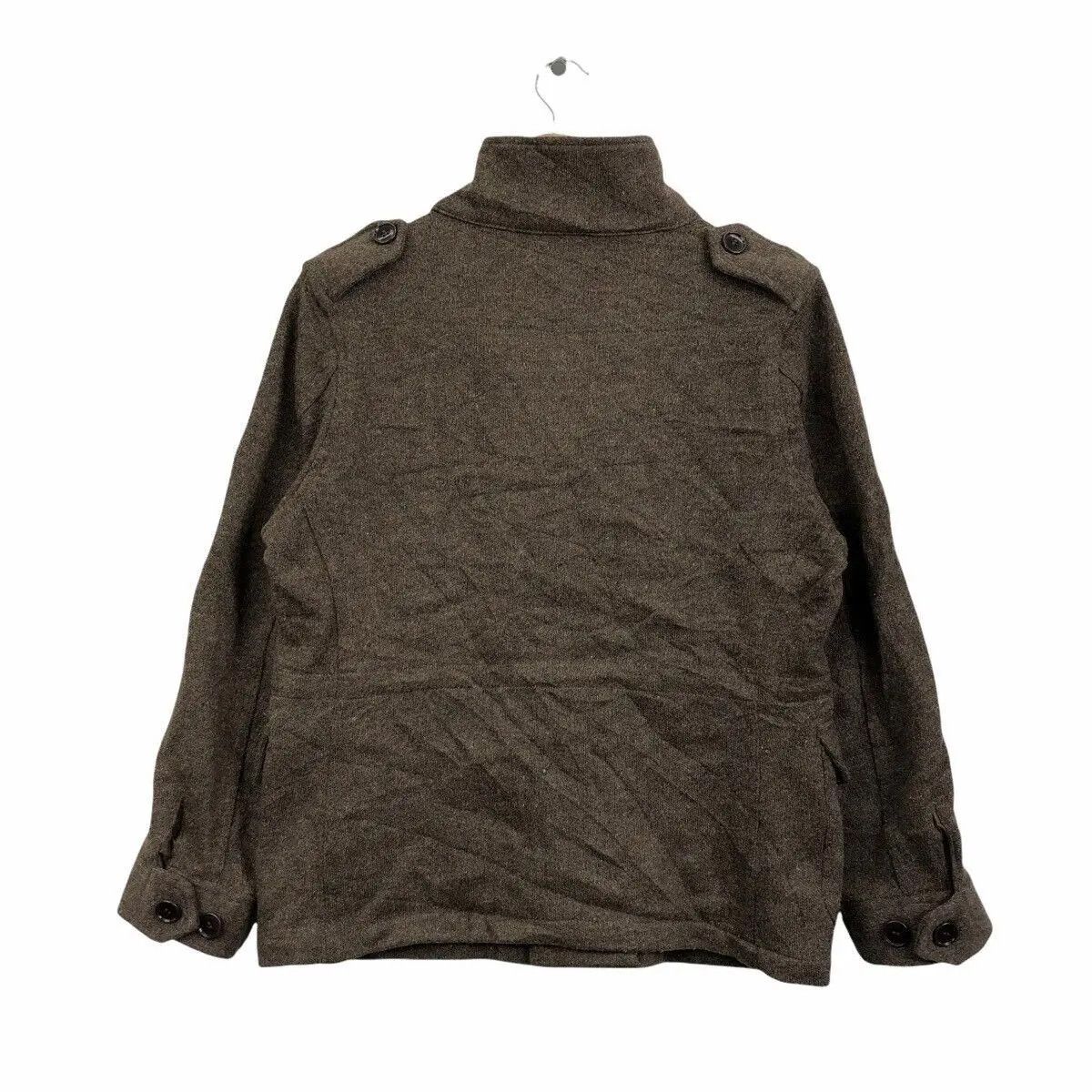 United Arrows Vtg UNITED ARROWS JAPAN Technical Tweed Jacket Coat Parka Size S / US 4 / IT 40 - 2 Thumbnail