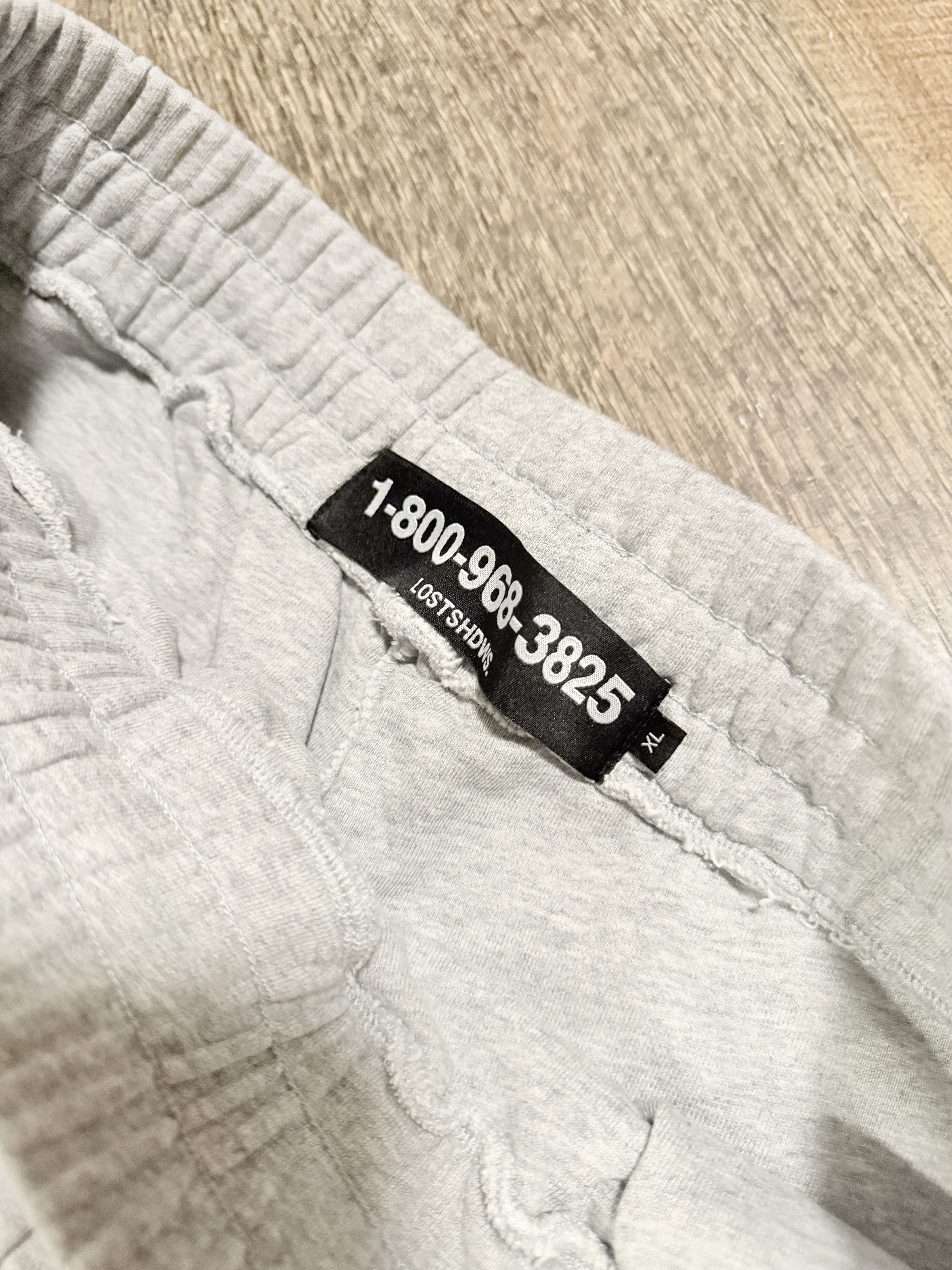 LOSTSHDWS Lost Shdws DSTRY Double Layered OG Logo Grey Sweatpant Size US 38 / EU 54 - 3 Thumbnail
