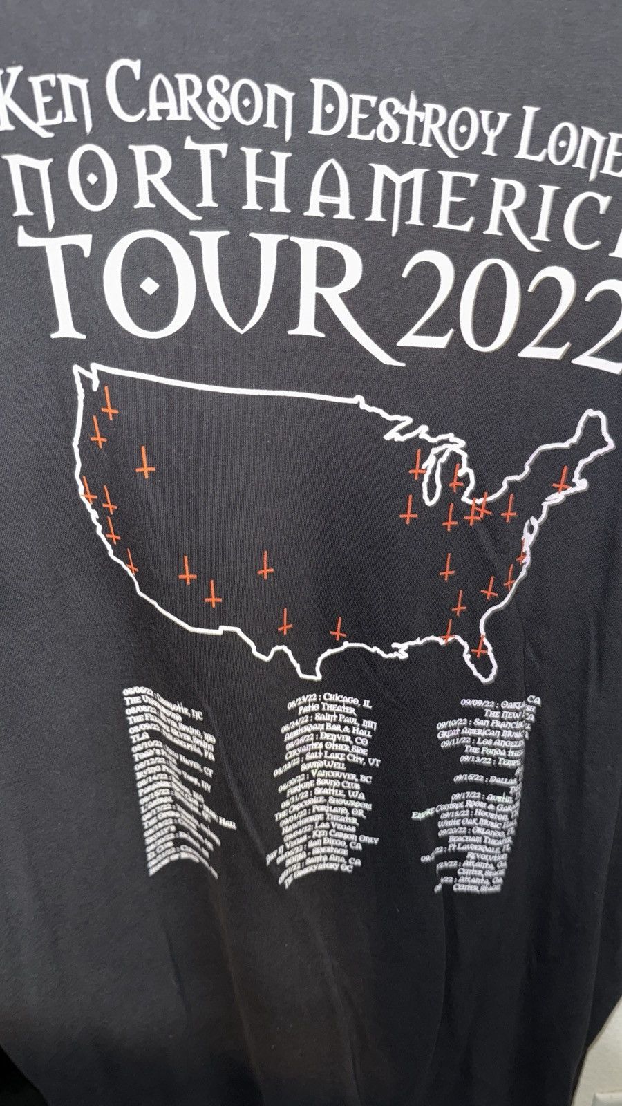 Ken Carson Ken Carson x Destroy Lonely 2022 North America Tour Merch Size US XXL / EU 58 / 5 - 2 Thumbnail