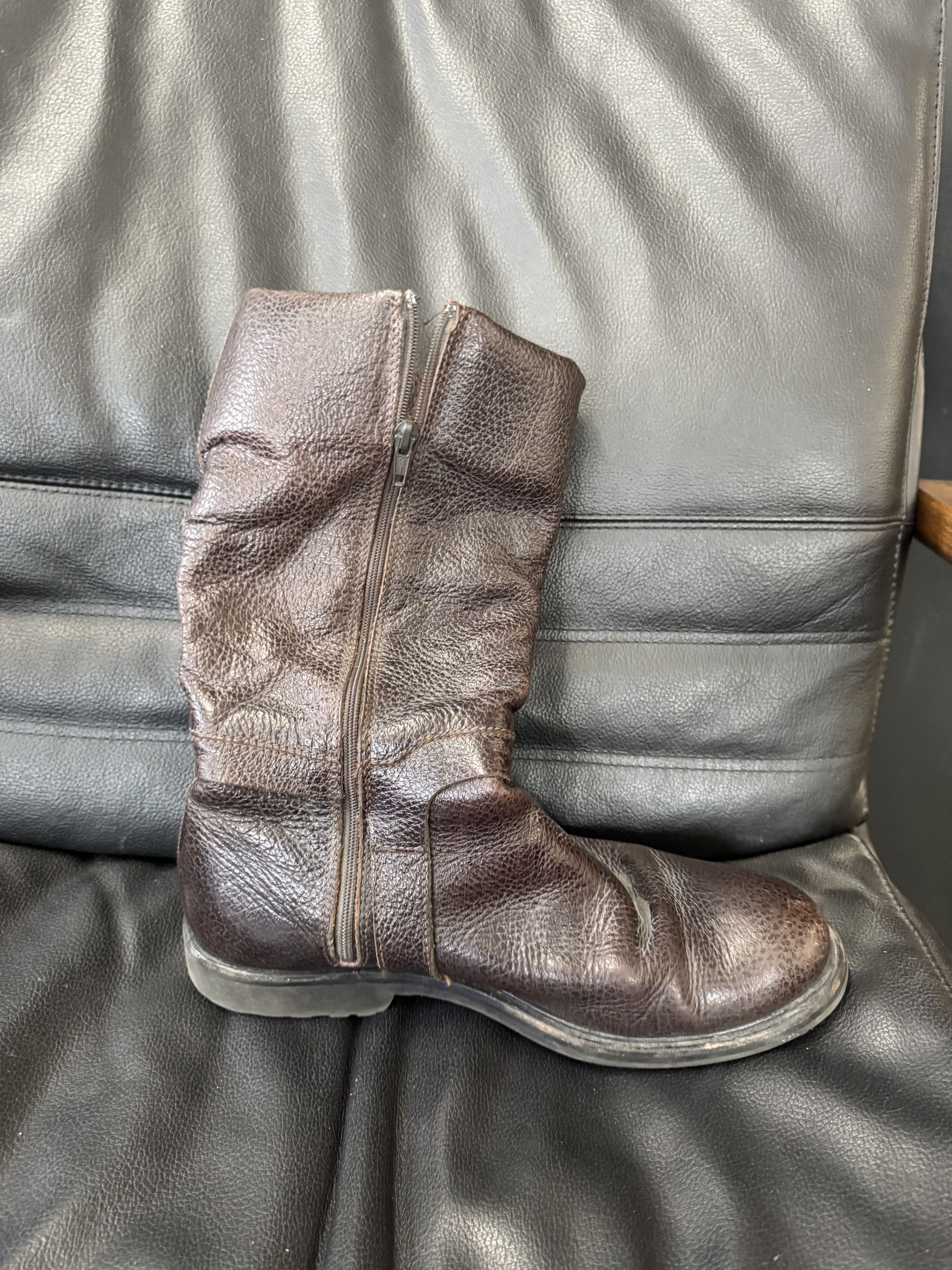 Emporio Armani Boots with buckle and fur lining Size US 9.5 / EU 42-43 - 21 Thumbnail