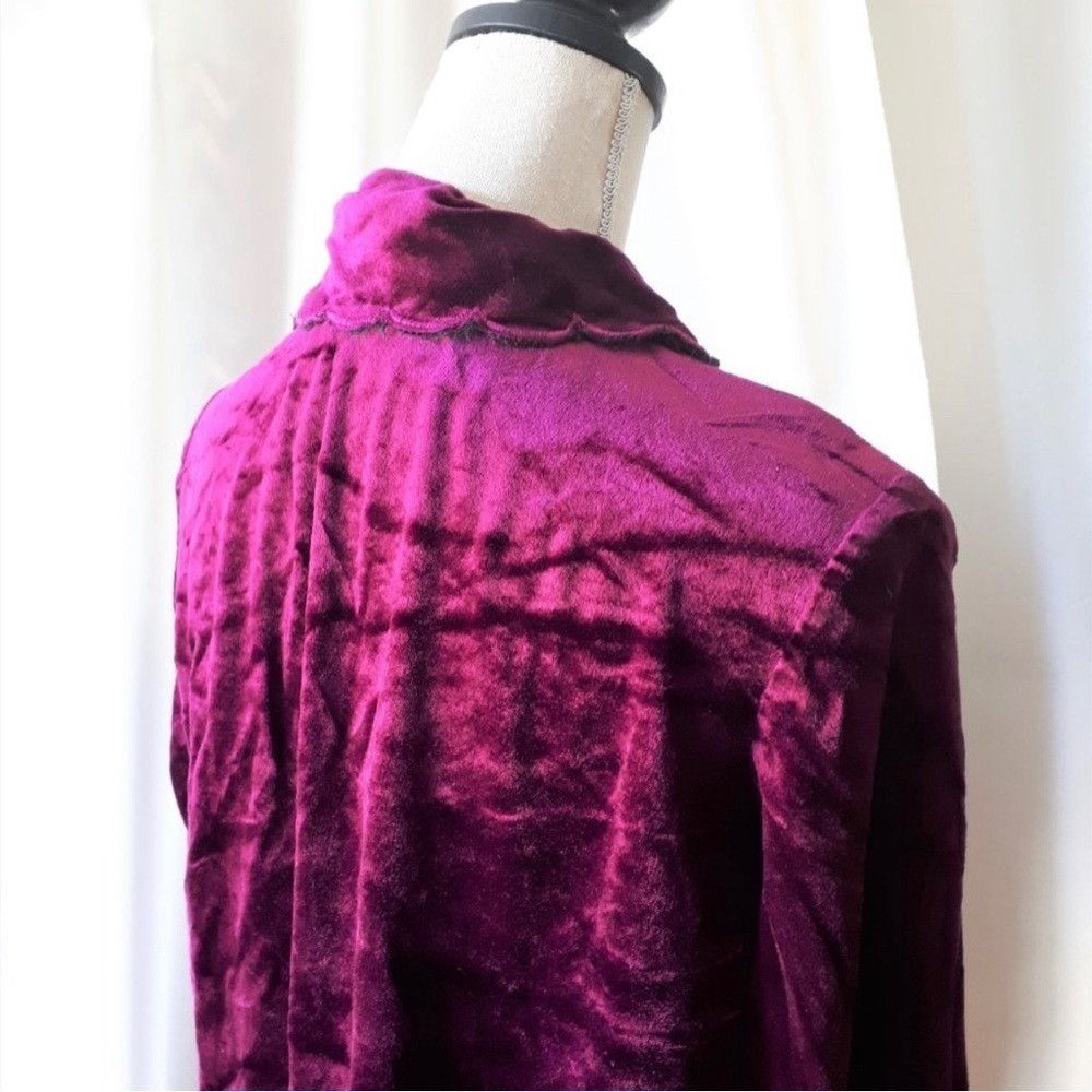 Vintage VINTAGE Lady Diana by Bards Fashions Fuchsia Velvet C Size XS / US 0-2 / IT 36-38 - 5 Thumbnail