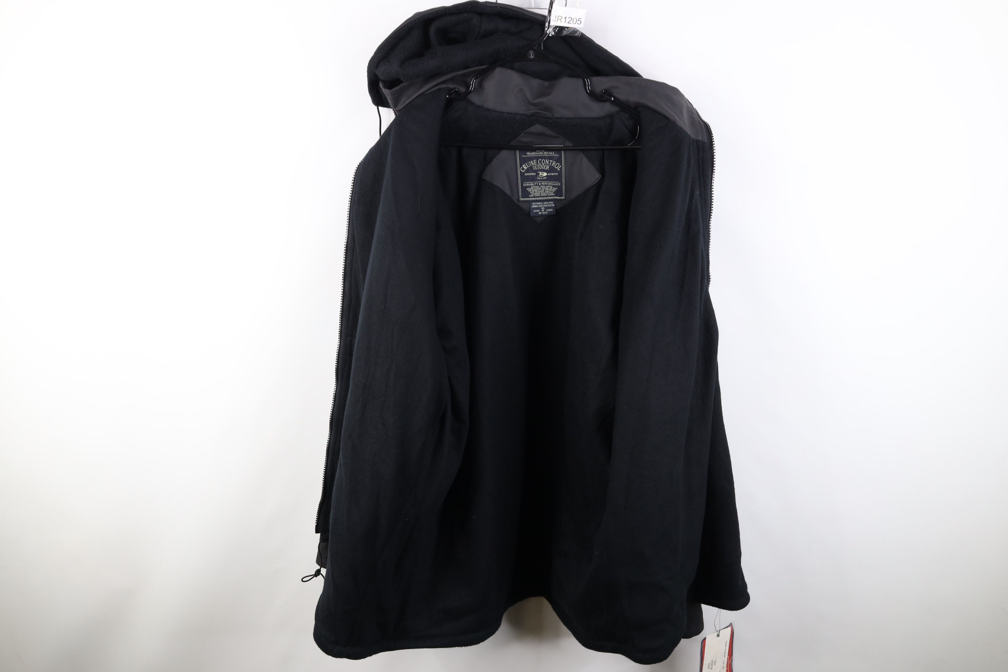 Vintage Deadstock Vintage 90s Streetwear Waterproof Hooded Jacket Size US XXL / EU 58 / 5 - 8 Thumbnail