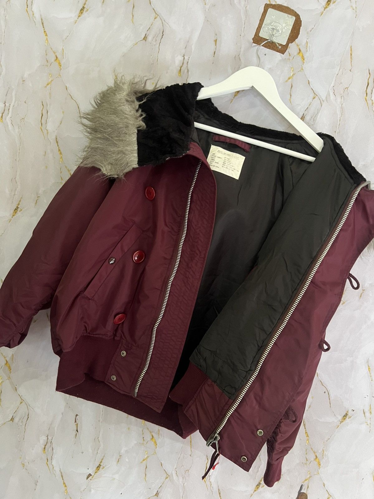 Alpha Industries Alpha Industries N-2B USAF Flight Jacket Snorkel Hood Bomber Size US M / EU 48-50 / 2 - 9 Thumbnail