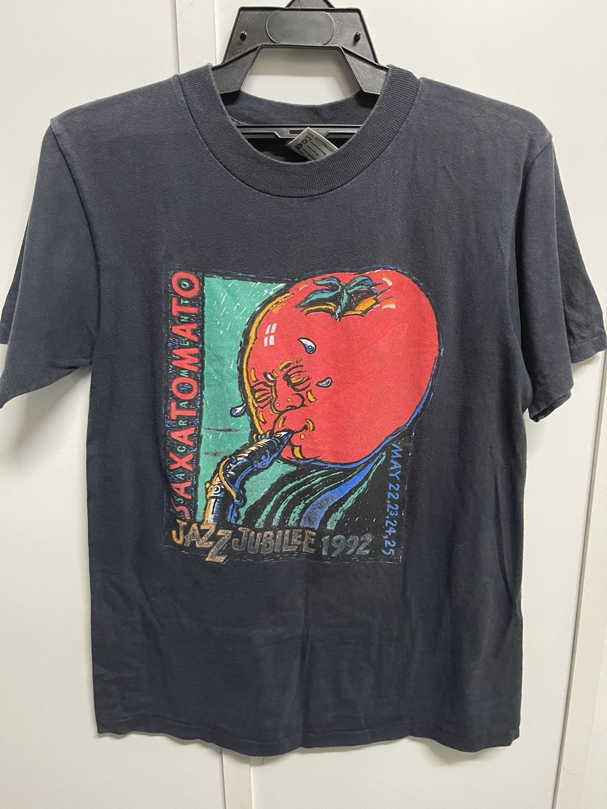 Band Tees × Jazz Cartier × Vintage Sacramento Music Jazz Jubilee #SKU-A52 DP1 Size US M / EU 48-50 / 2 - 1 Thumbnail