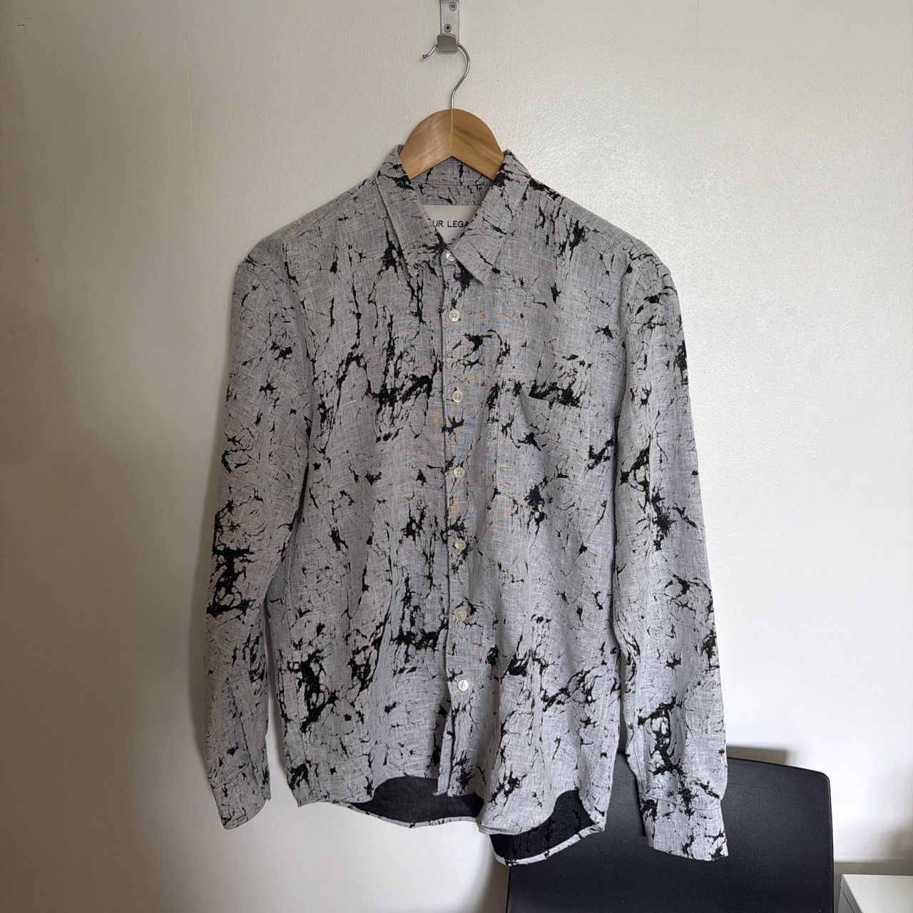 Our Legacy Our Legacy Cracked Linen Shirt Size US M / EU 48-50 / 2 - 1 Thumbnail