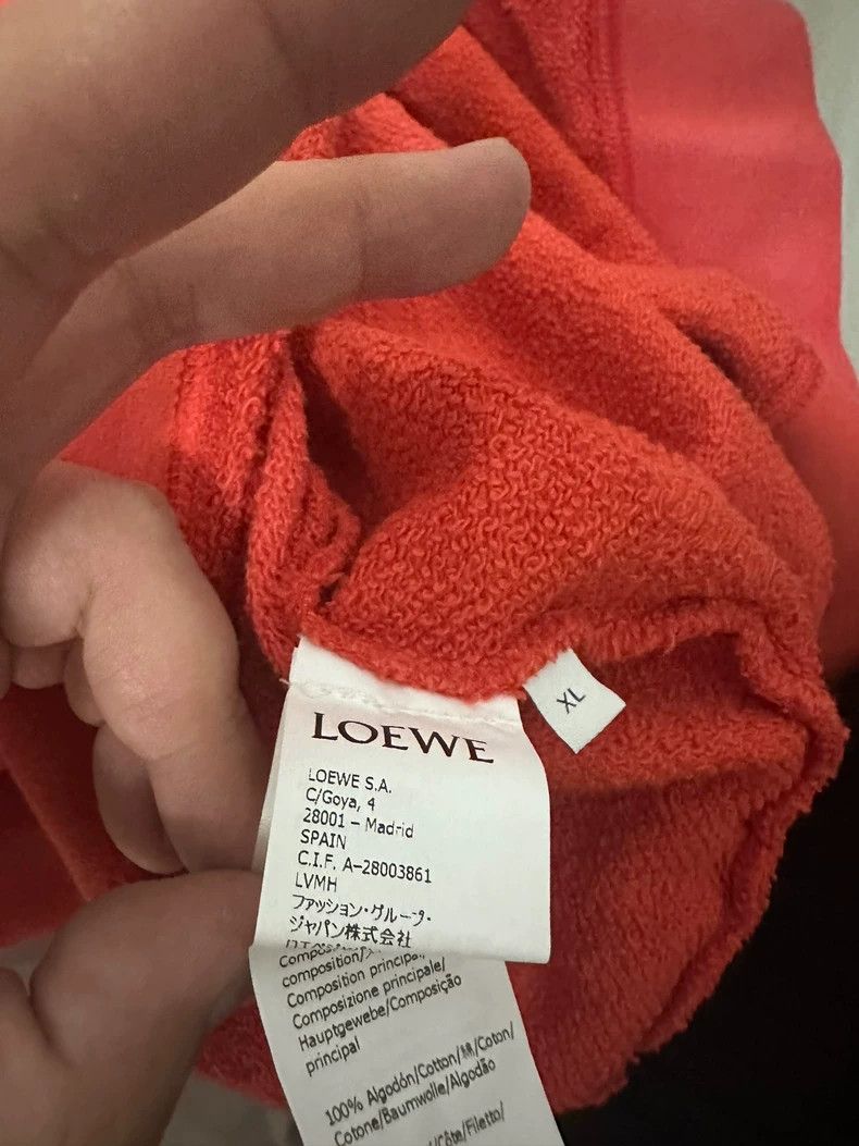 Loewe LOEWE Make an old long-sleeved round-neck hoodie Size US XL / EU 56 / 4 - 5 Thumbnail
