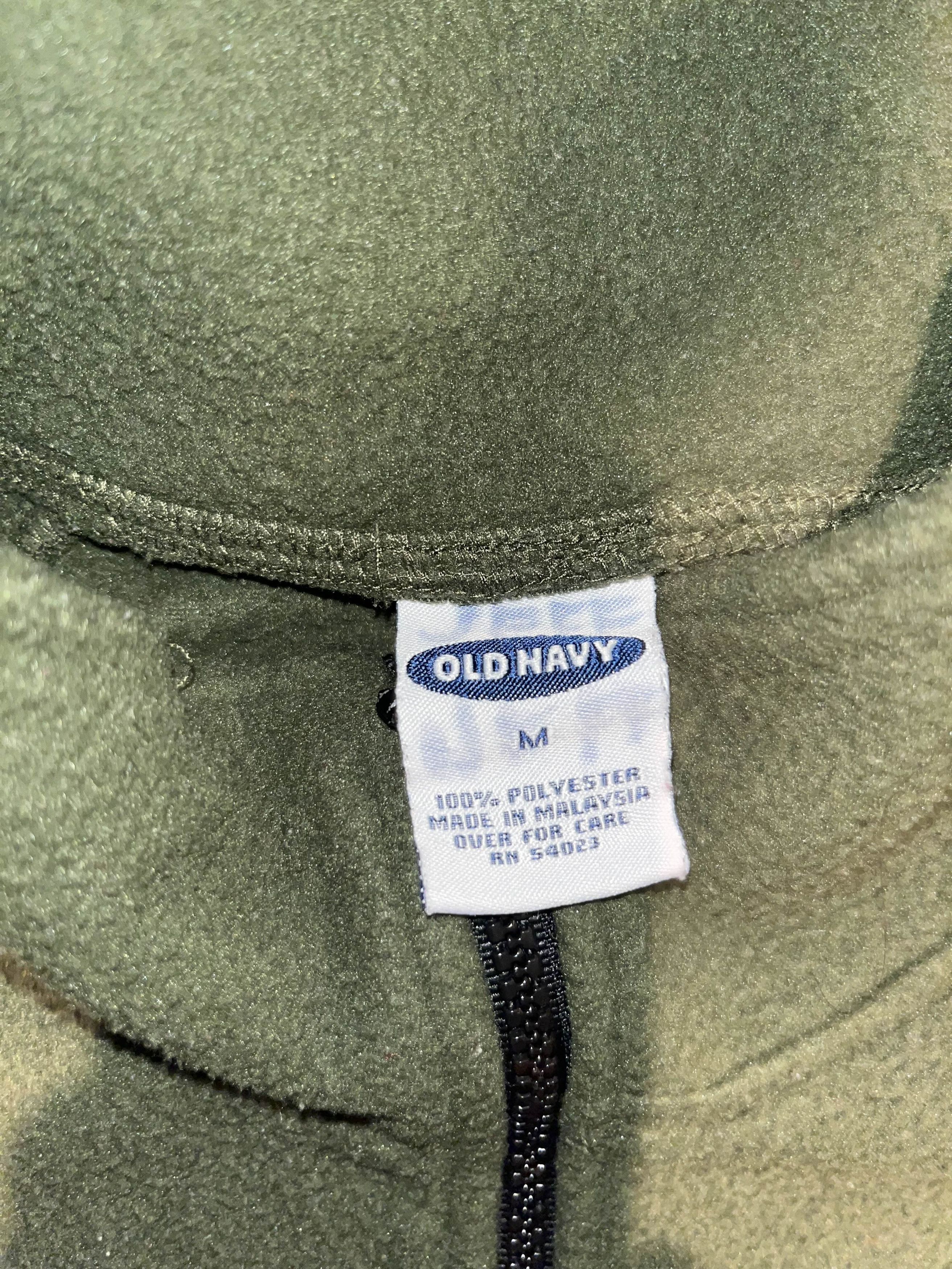Old Navy Vintage Y2K Old Navy Fleece Quarter Zip Sweater Size US L / EU 52-54 / 3 - 5 Thumbnail
