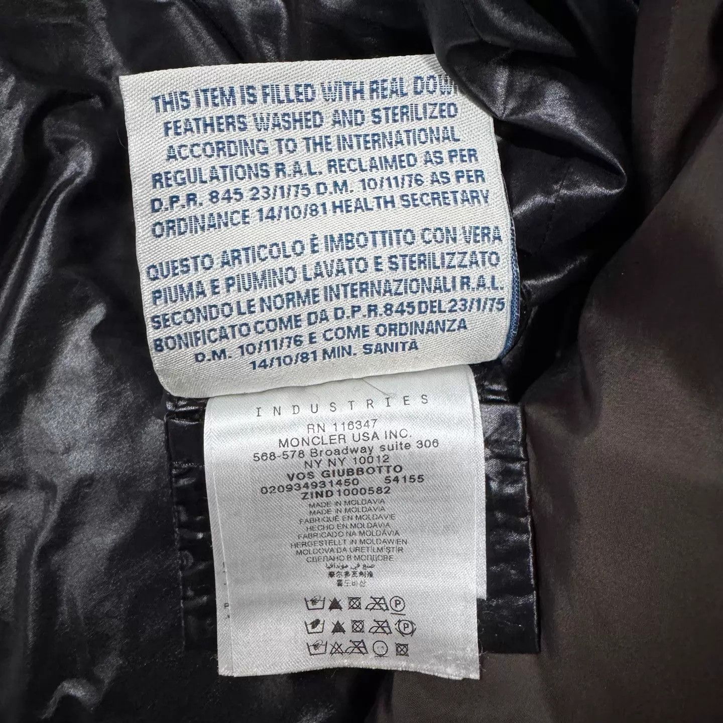 Moncler Moncler Vos Giubbotto mid stand-collar puffer 1 99new Size S / US 4 / IT 40 - 8 Thumbnail
