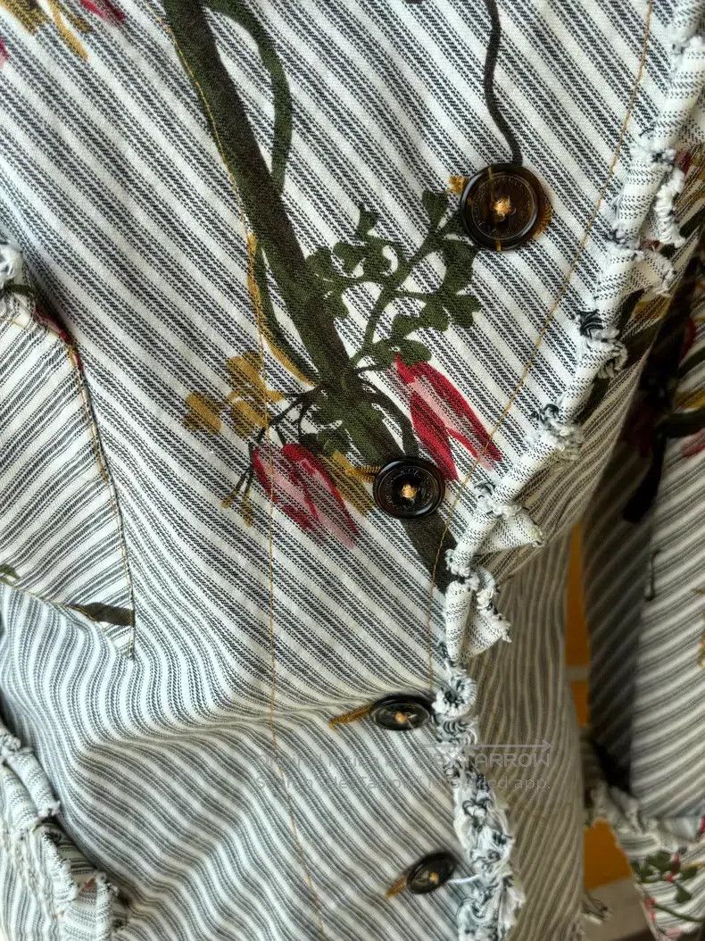 Vivienne Westwood Vivienne Westwood Striped Embroidered Print Dress Set Size M / US 6-8 / IT 42-44 - 3 Thumbnail