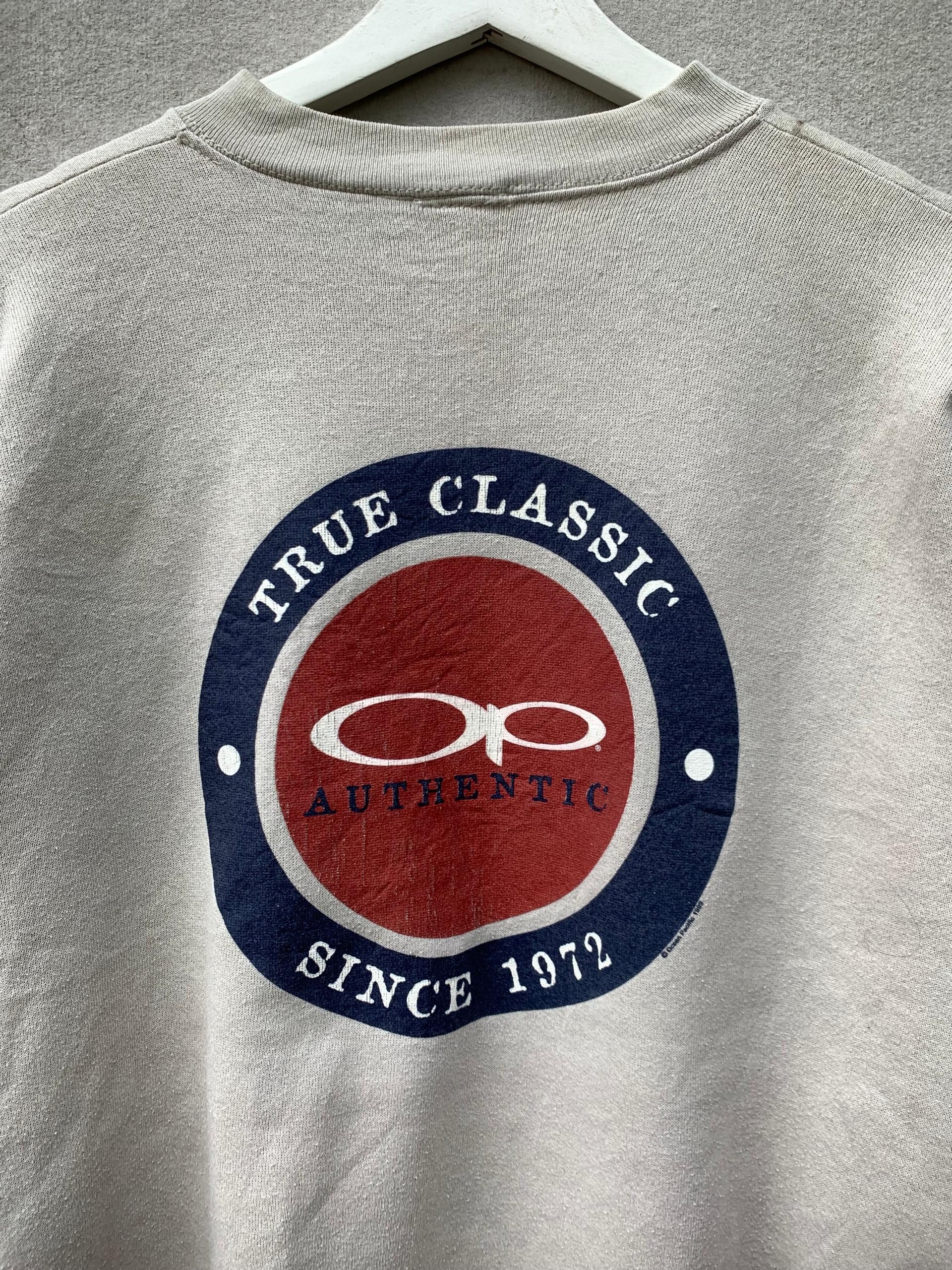 Ocean Pacific × Vintage Vintage 1999 Oceon Pacific Usa Big Logo Sweatshirt Size US L / EU 52-54 / 3 - 6 Thumbnail