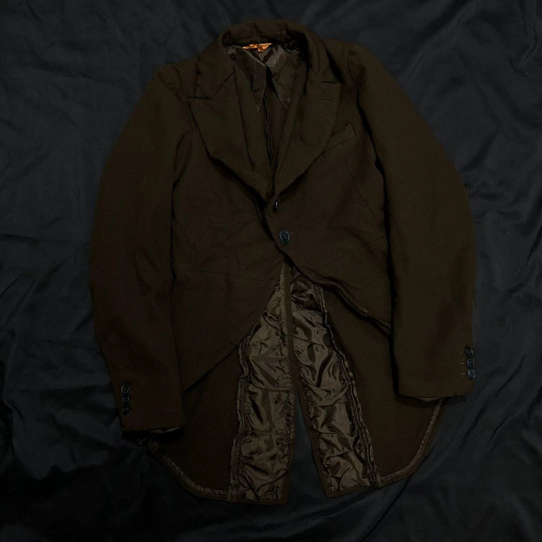 Comme des Garcons comme des garcons tailcoat jacket in deep olive Size M / US 6-8 / IT 42-44 - 1 Thumbnail