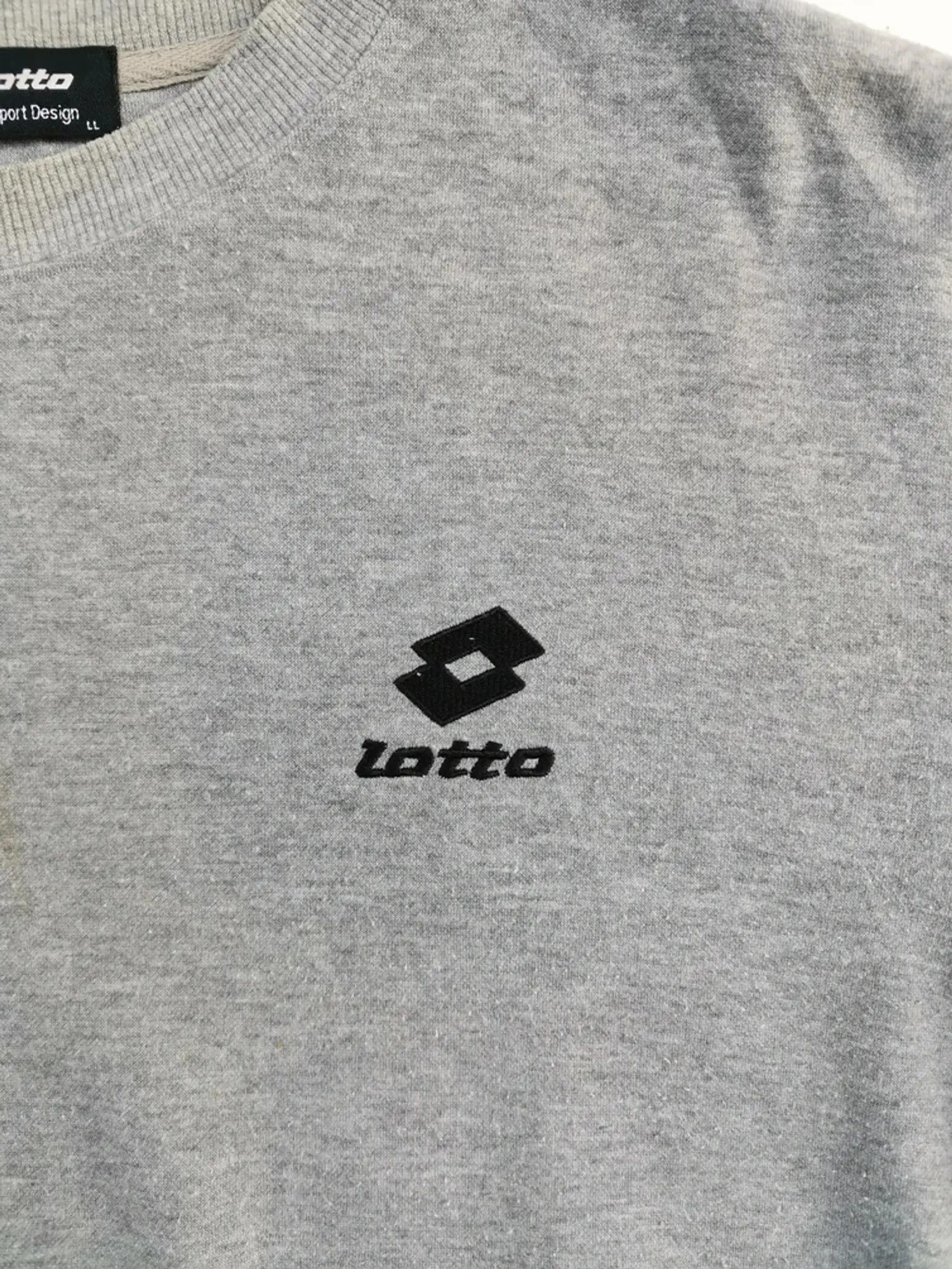 Lotto Sport Vintage!!! Lotto Italian Sport Design Small Logo Sweatshirt Size US L / EU 52-54 / 3 - 8 Thumbnail