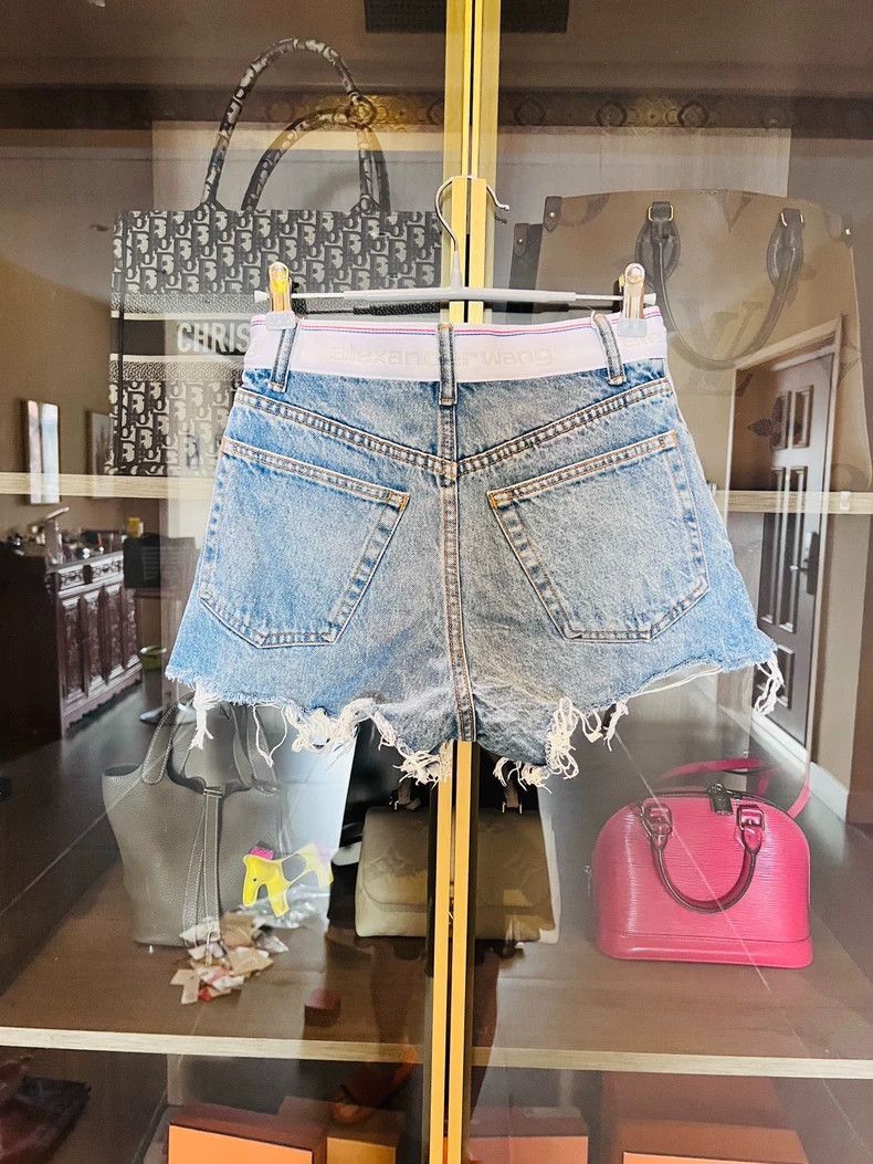 Alexander Wang Alexander Wang Classic Denim Shorts- Size 25" / US 0 / IT 36 - 3 Thumbnail