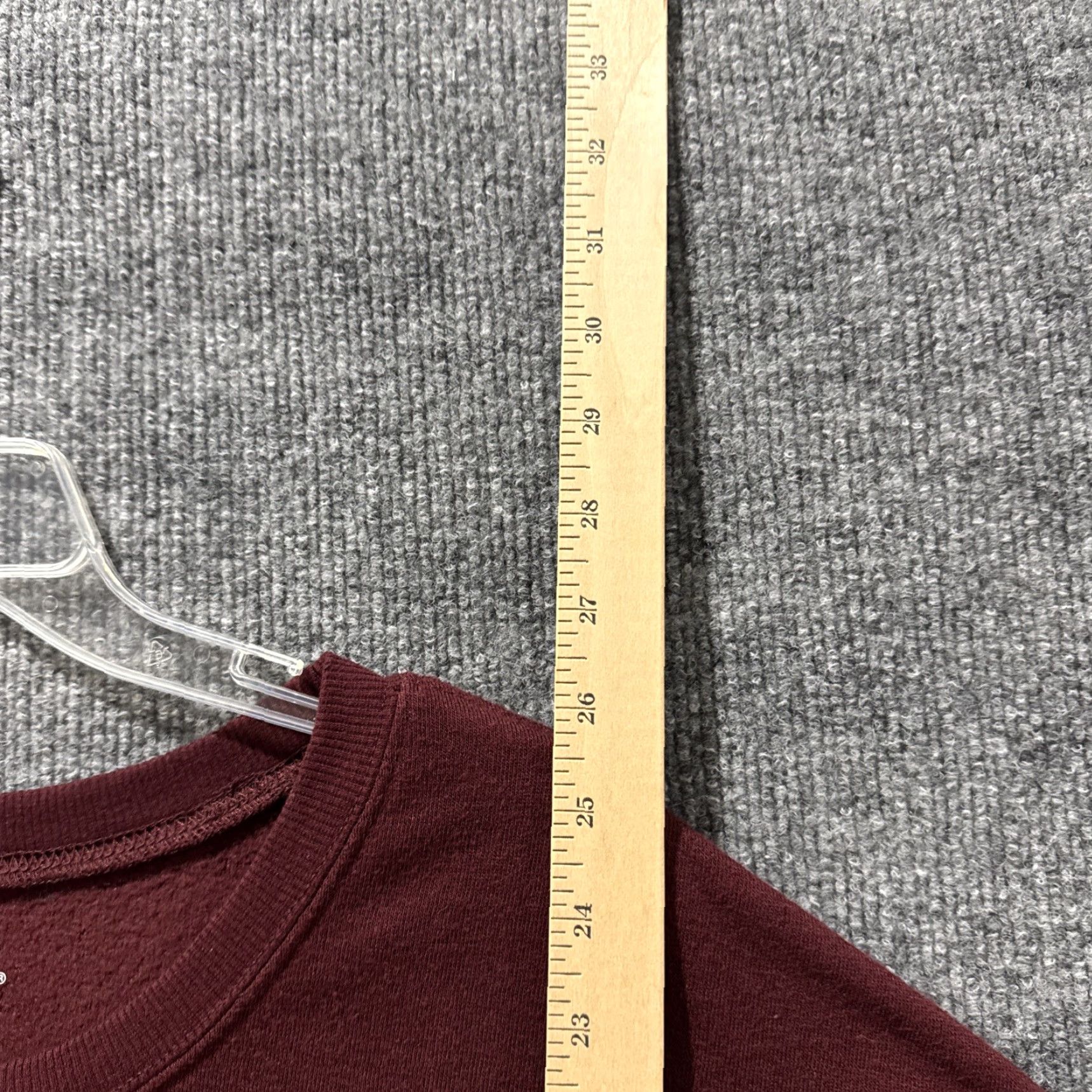Vintage VINTAGE AC/DC Women’s Long Sleeve Pullover Crewneck Sweatshirt Burgundy Red XL Womens Rare READ DESC Size XL / US 12-14 / IT 48-50 - 6 Thumbnail