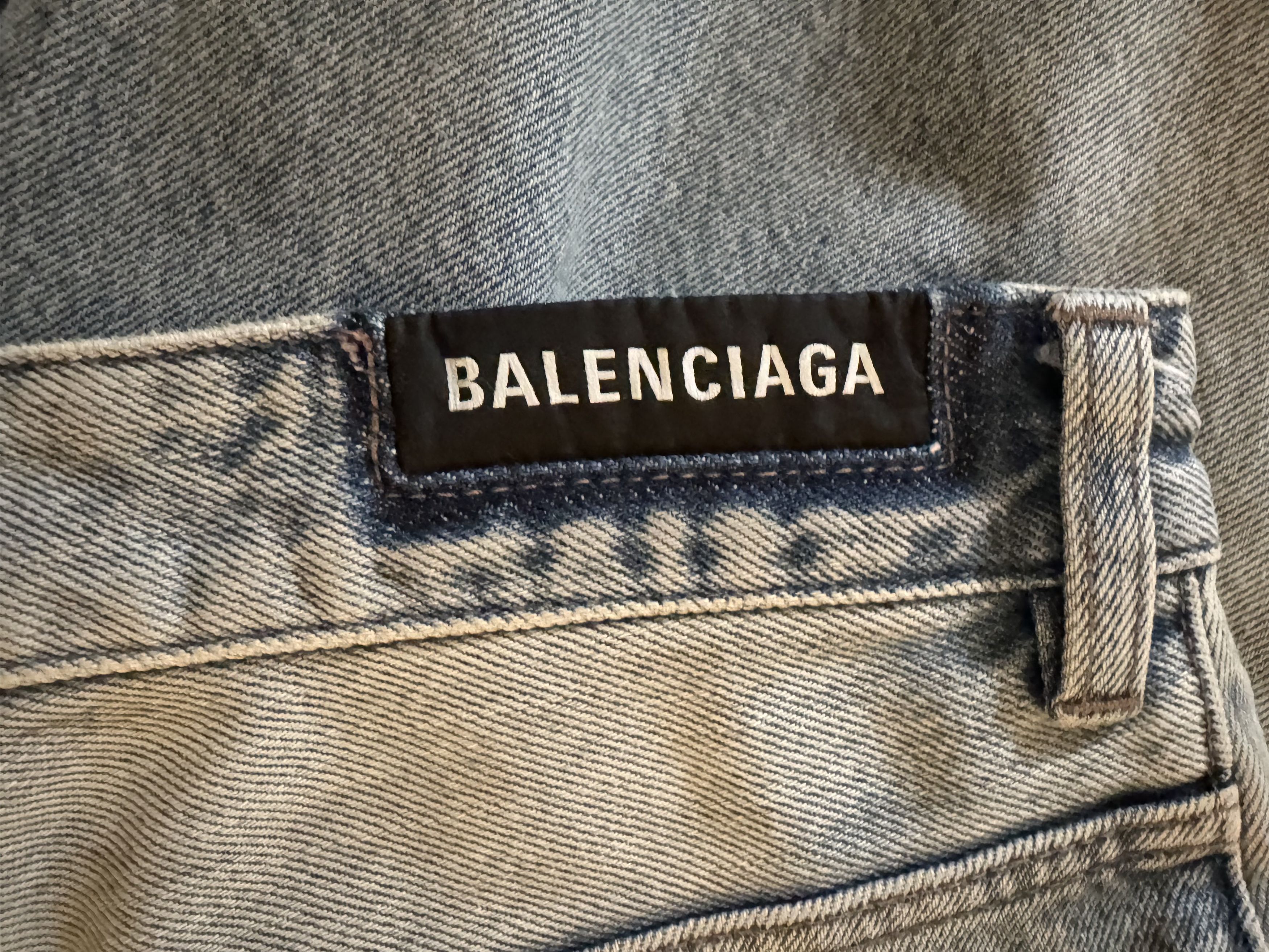 Balenciaga BAGGY PANTS IN BLUE Size US 34 / EU 50 - 7 Thumbnail