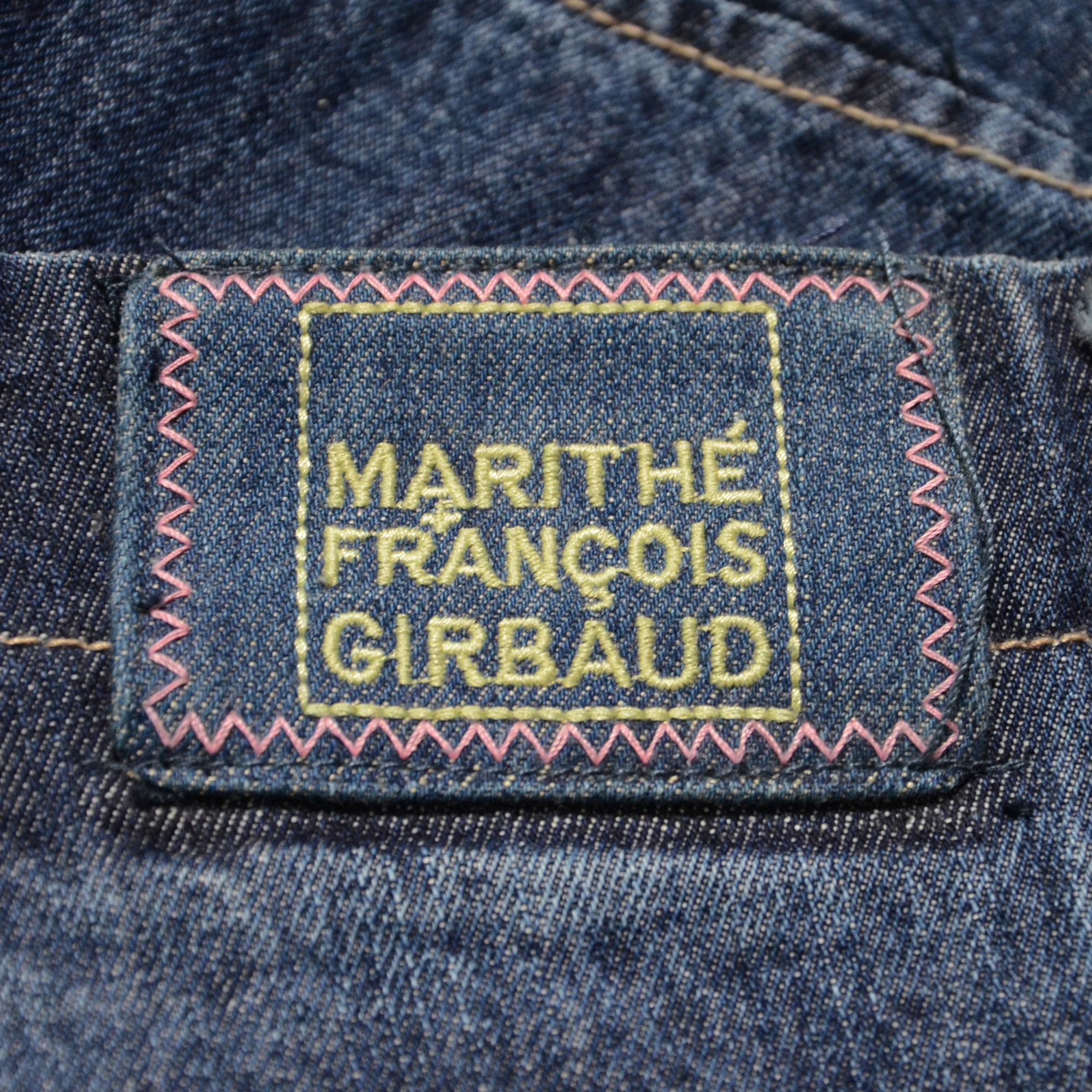 Marithe + Francois Girbaud M+FG Long Denim Shorts W34 Y2K Hip Hop 2006 Rare Craft Size US 34 / EU 50 - 3 Thumbnail