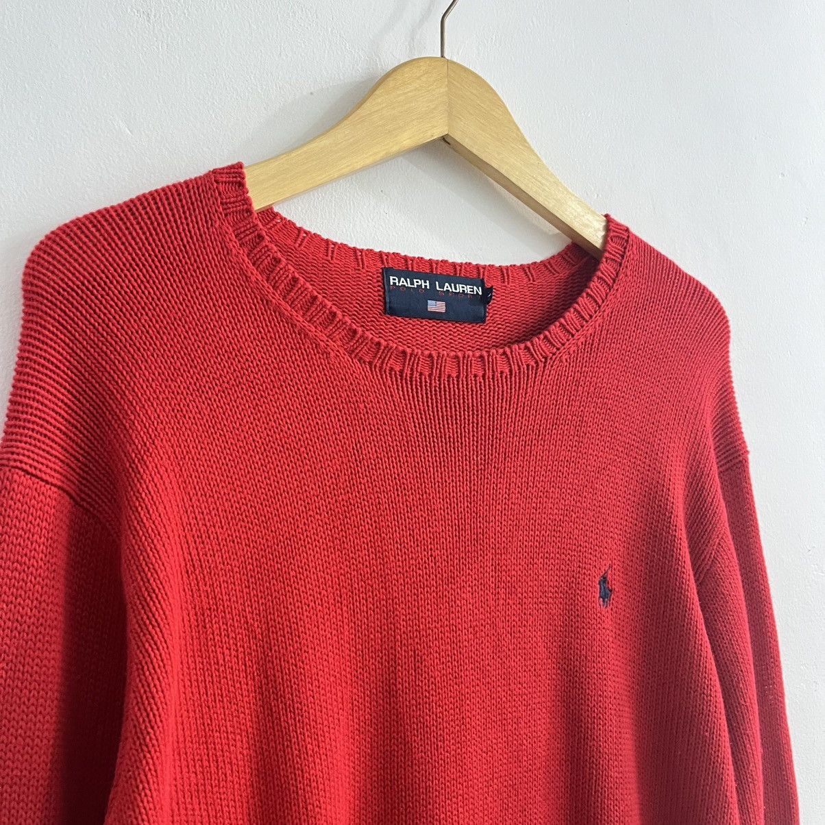 Ralph Lauren Vintage Raplh Lauren Polo Sport Knit Sweater Size US L / EU 52-54 / 3 - 3 Thumbnail