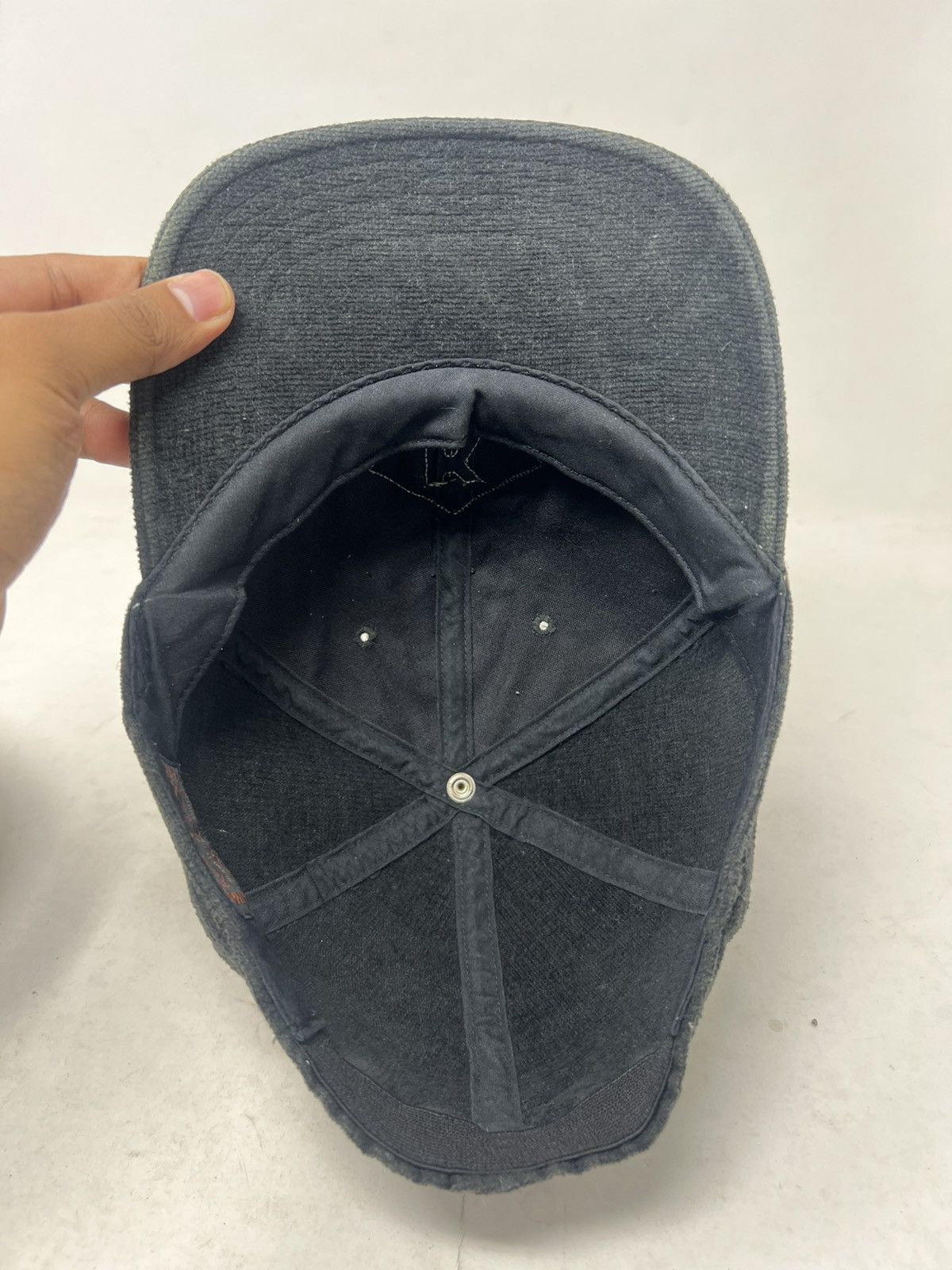 Karl Helmut Karl Helmut Plaid Patchwork Fitted Hat Cap Size ONE SIZE - 7 Thumbnail