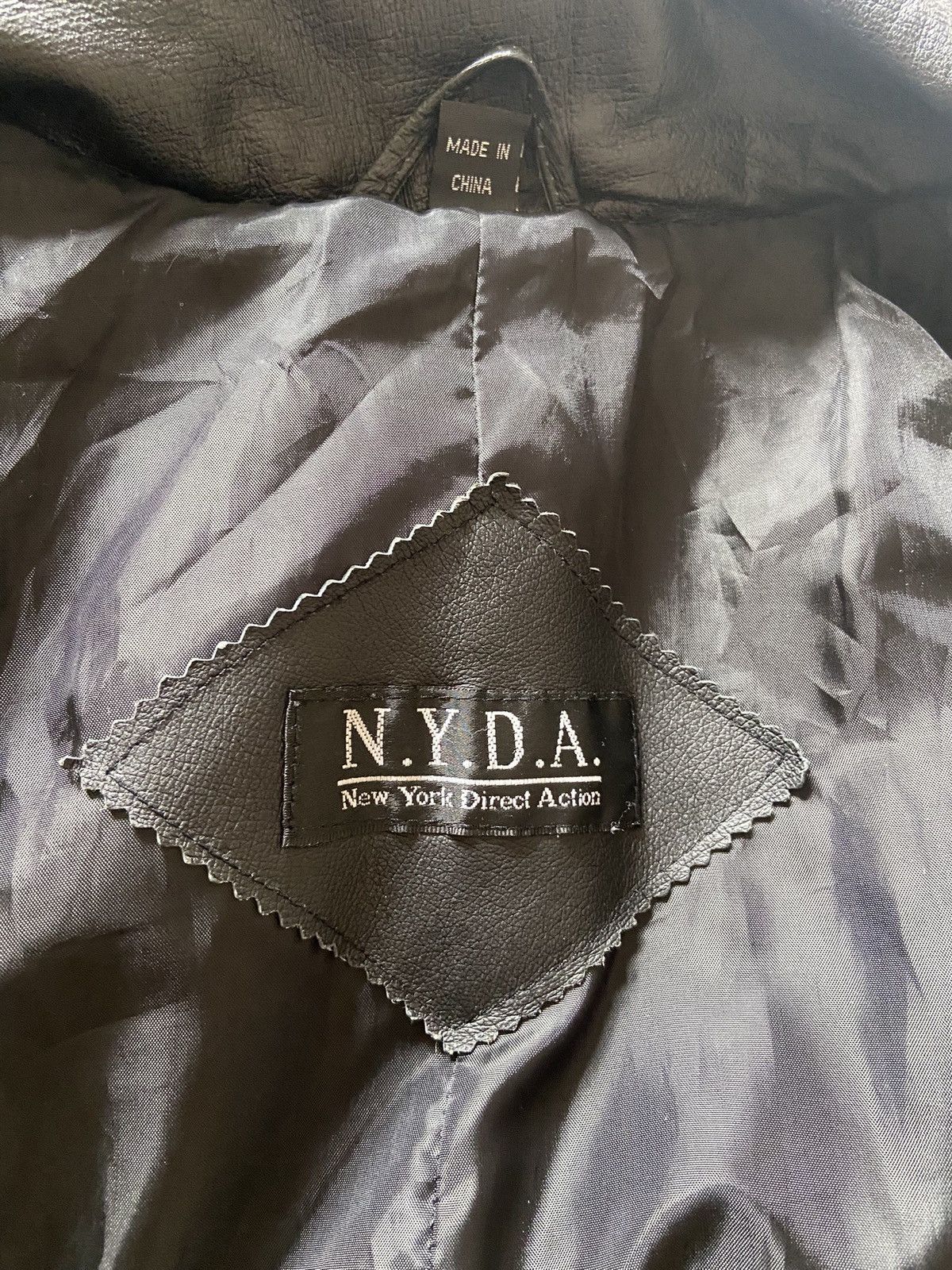 Other New York Direct Action Genuine Leather Long Coat Black L Size US L / EU 52-54 / 3 - 5 Thumbnail
