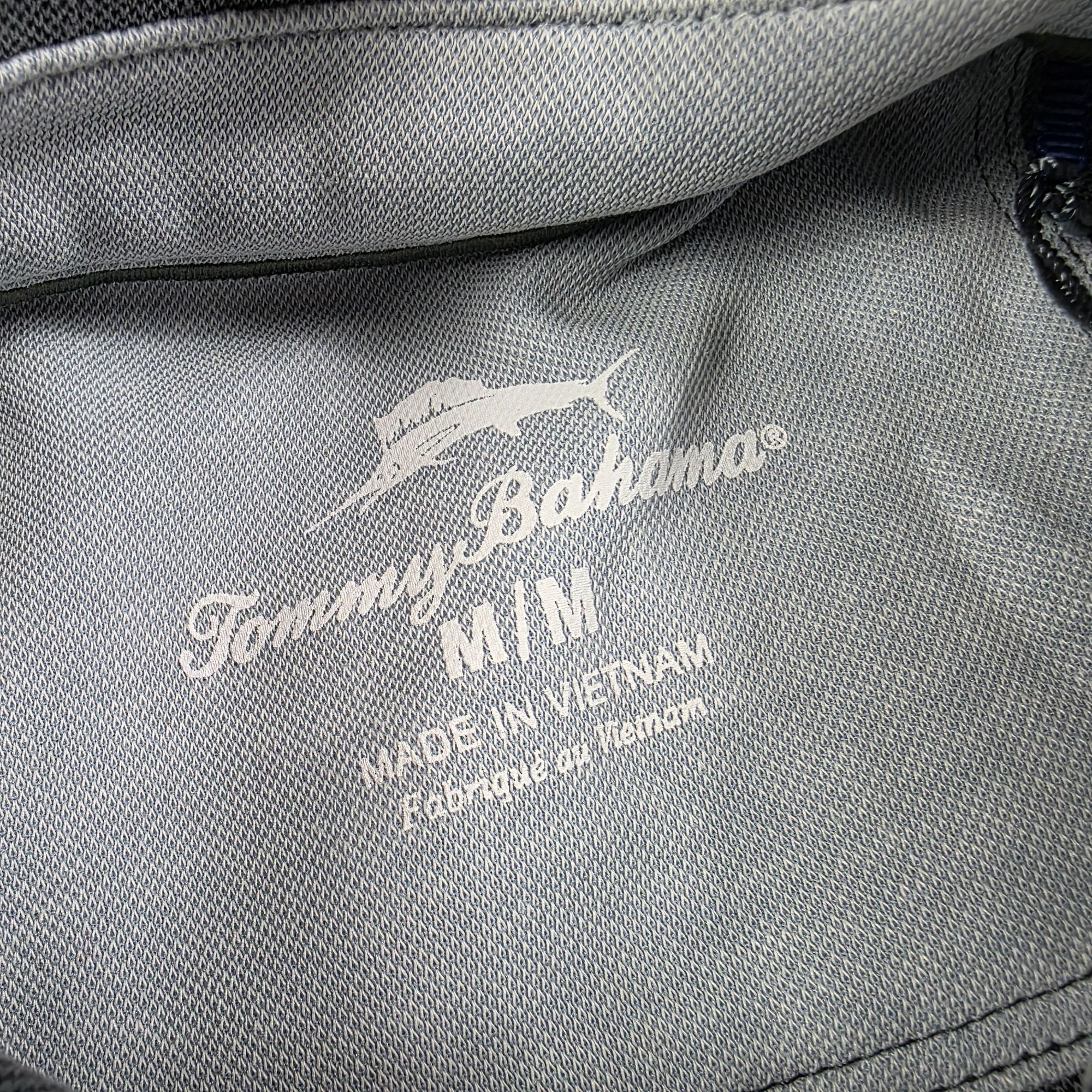 Tommy Bahama Tommy Bahama Shoreline Surf Mens Polo Shirt Medium Gray Shor Size US M / EU 48-50 / 2 - 3 Thumbnail