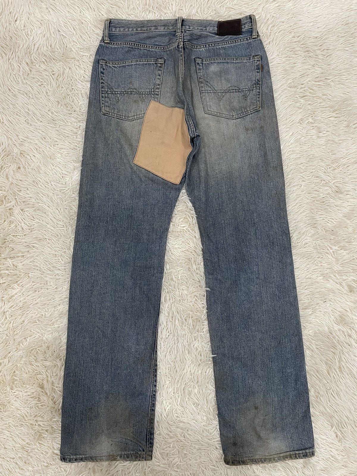 Edwin Final Drop‼️Distressed Vintage Edwin 505 Selvedge Denim Size US 32 / EU 48 - 3 Thumbnail