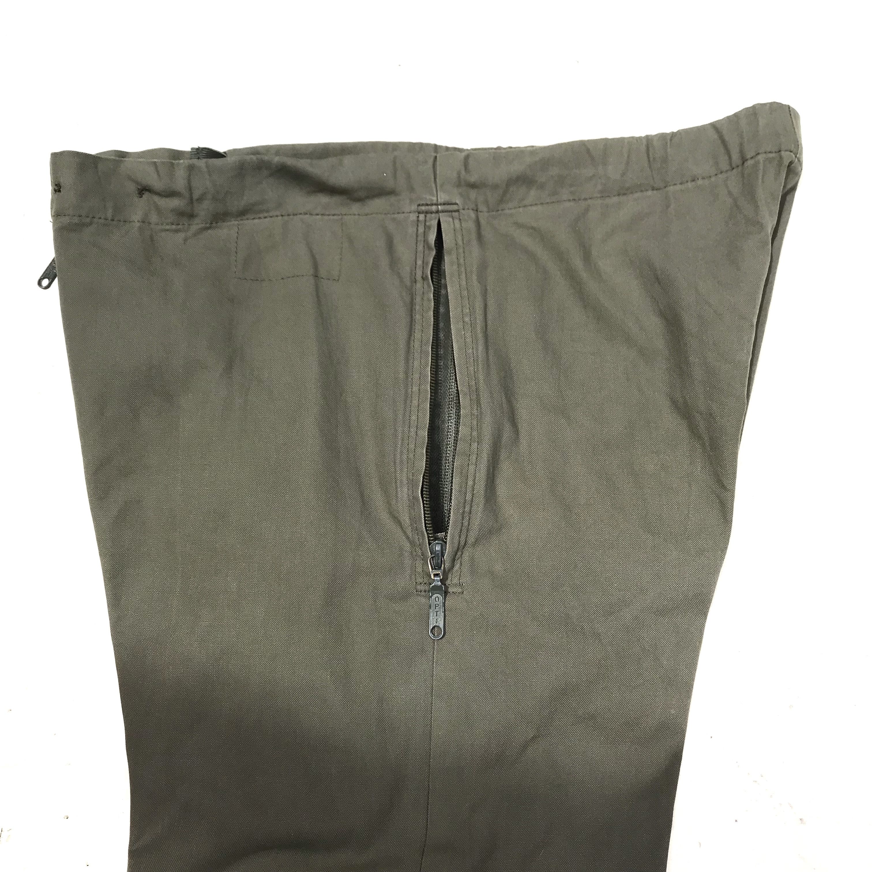 Aeronautica Militare Vintage Germany Military trouser pants Green army military Size US 36 / EU 52 - 8 Thumbnail